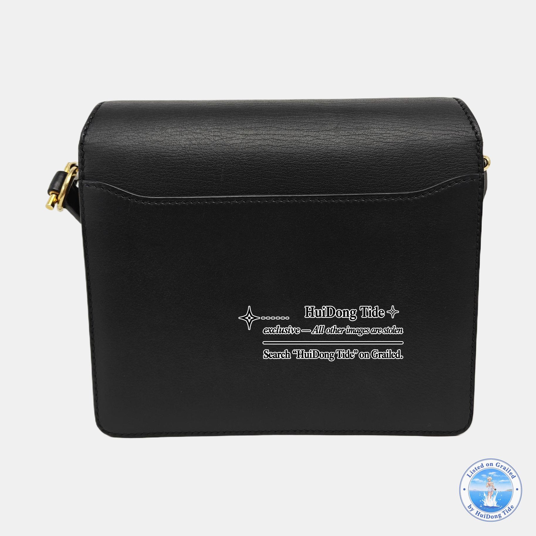 Hermes HERMÈS Roulis Mini Evergrain Leather Bag Size ONE SIZE - 5 Thumbnail