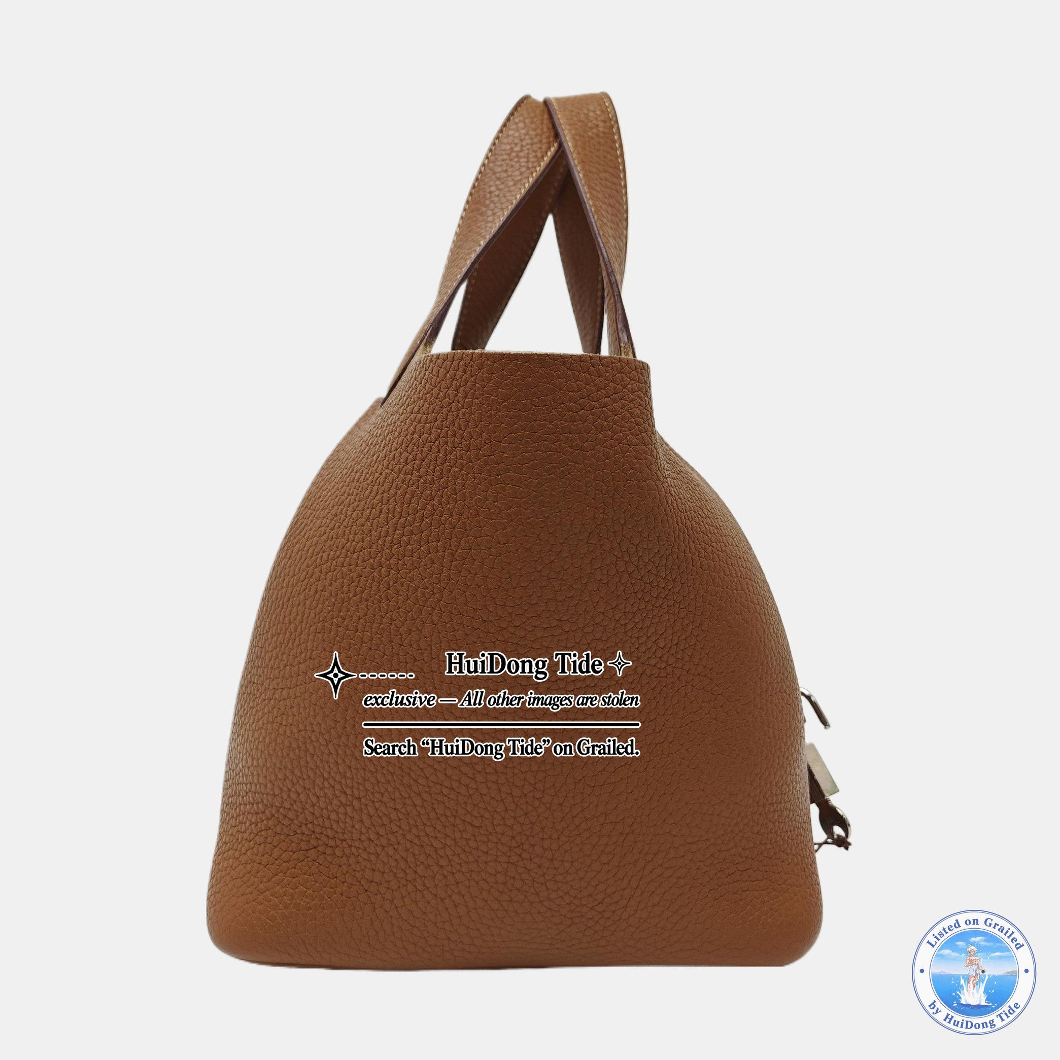 Hermes HERMÈS Clemence Leather Picotin Lock 18 Bag Size ONE SIZE - 3 Thumbnail