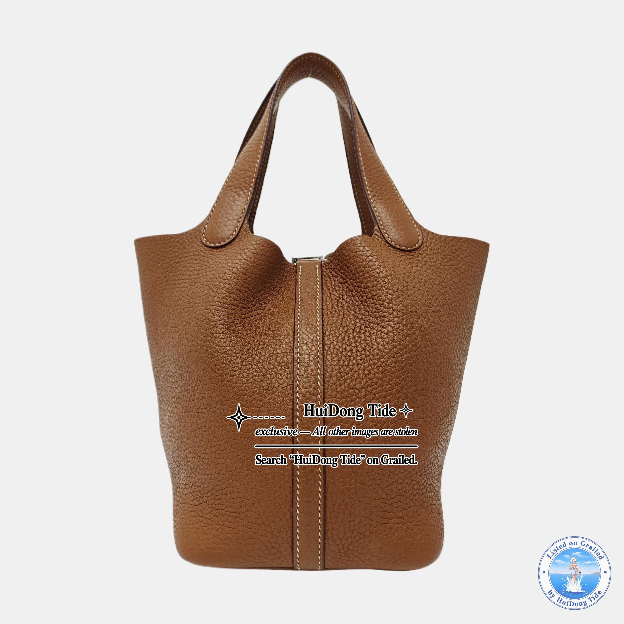 Hermes HERMÈS Clemence Leather Picotin Lock 18 Bag Size ONE SIZE - 4 Thumbnail