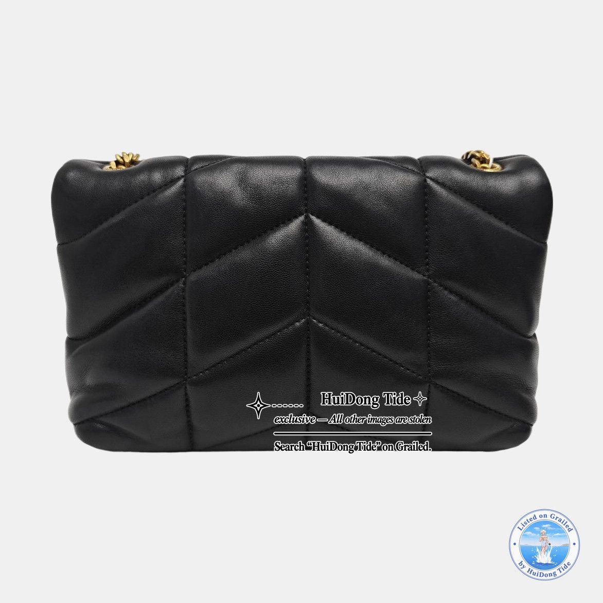 Saint Laurent Paris Saint Laurent Puffer Quilted Leather Shoulder Bag Size ONE SIZE - 5 Thumbnail
