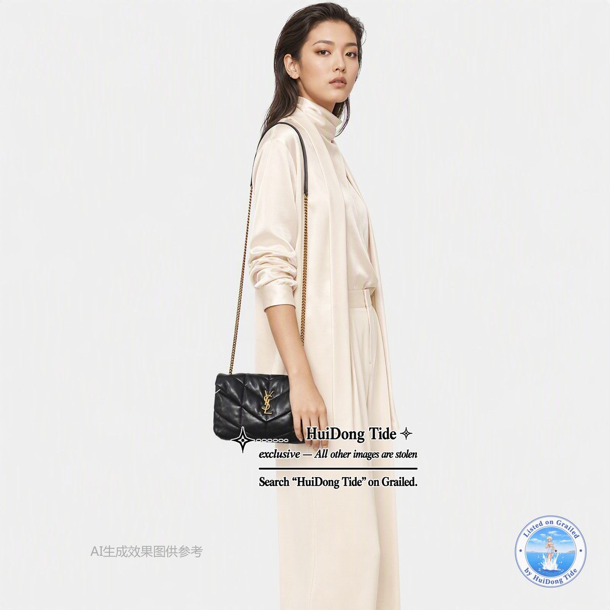 Saint Laurent Paris Saint Laurent Puffer Quilted Leather Shoulder Bag Size ONE SIZE - 2 Thumbnail