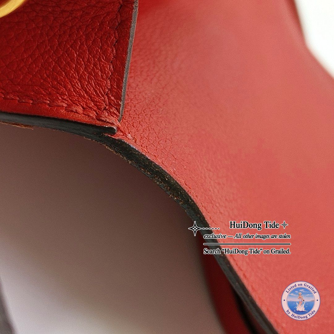 Hermes HERMÈS Roulis 18 Evercolor Leather Shoulder Bag Size ONE SIZE - 8 Thumbnail