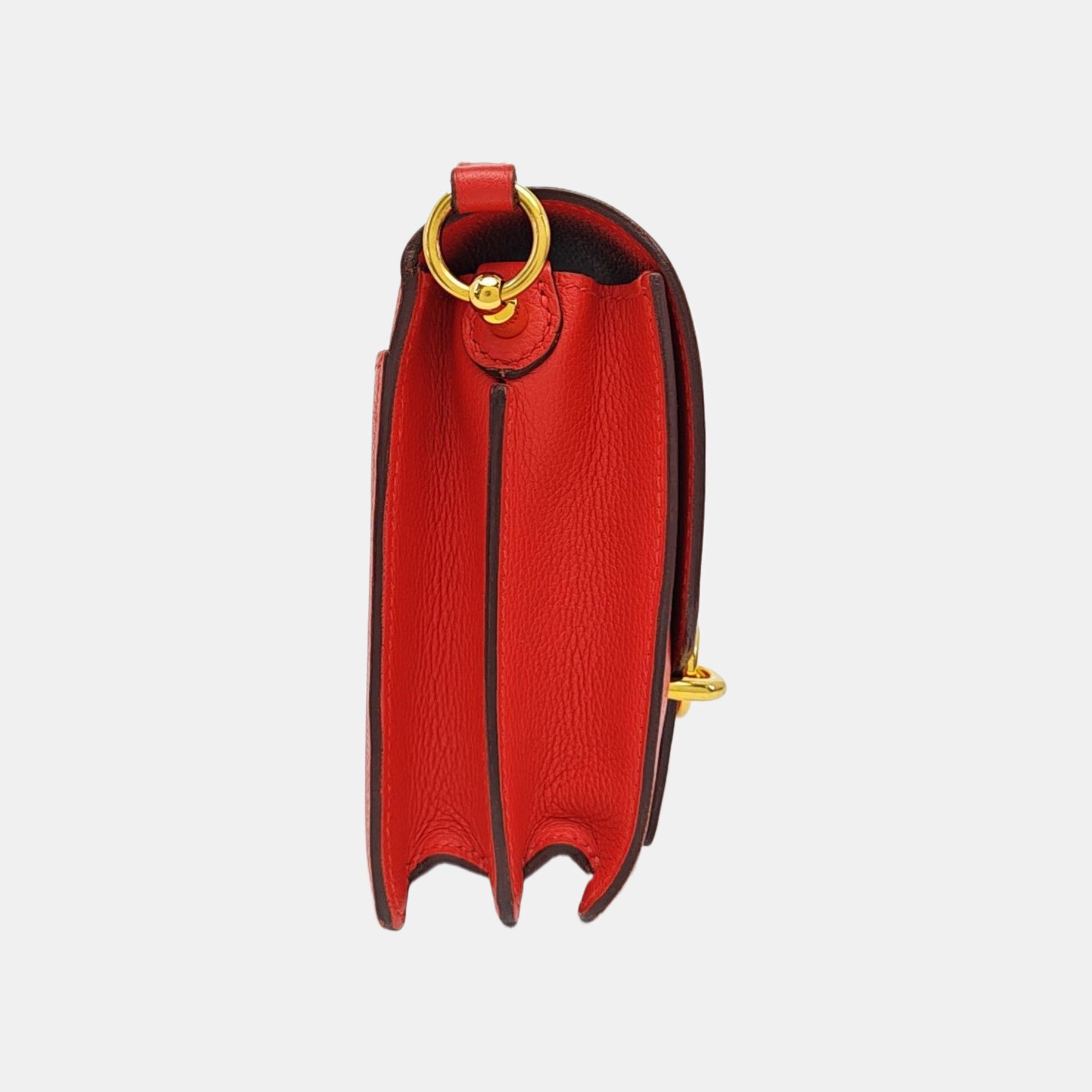 Hermes HERMÈS Roulis 18 Evercolor Leather Shoulder Bag Size ONE SIZE - 4 Thumbnail