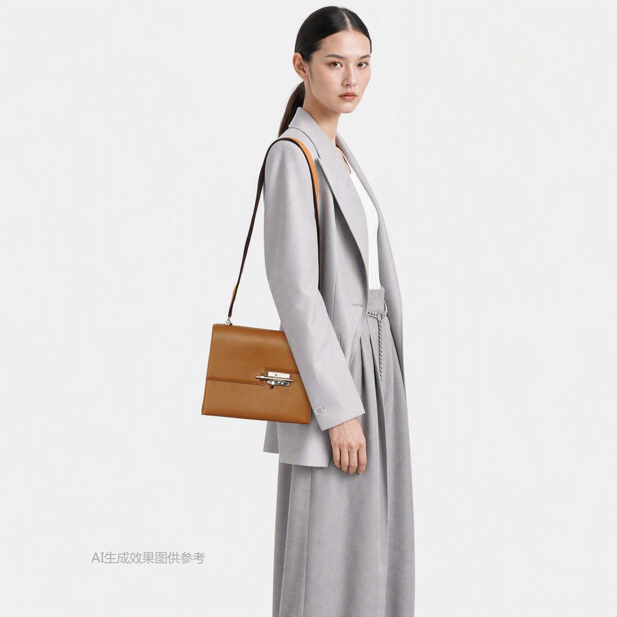 Hermes HERMÈS Verrou 21 Epsom Leather Shoulder Bag Size ONE SIZE - 2 Thumbnail