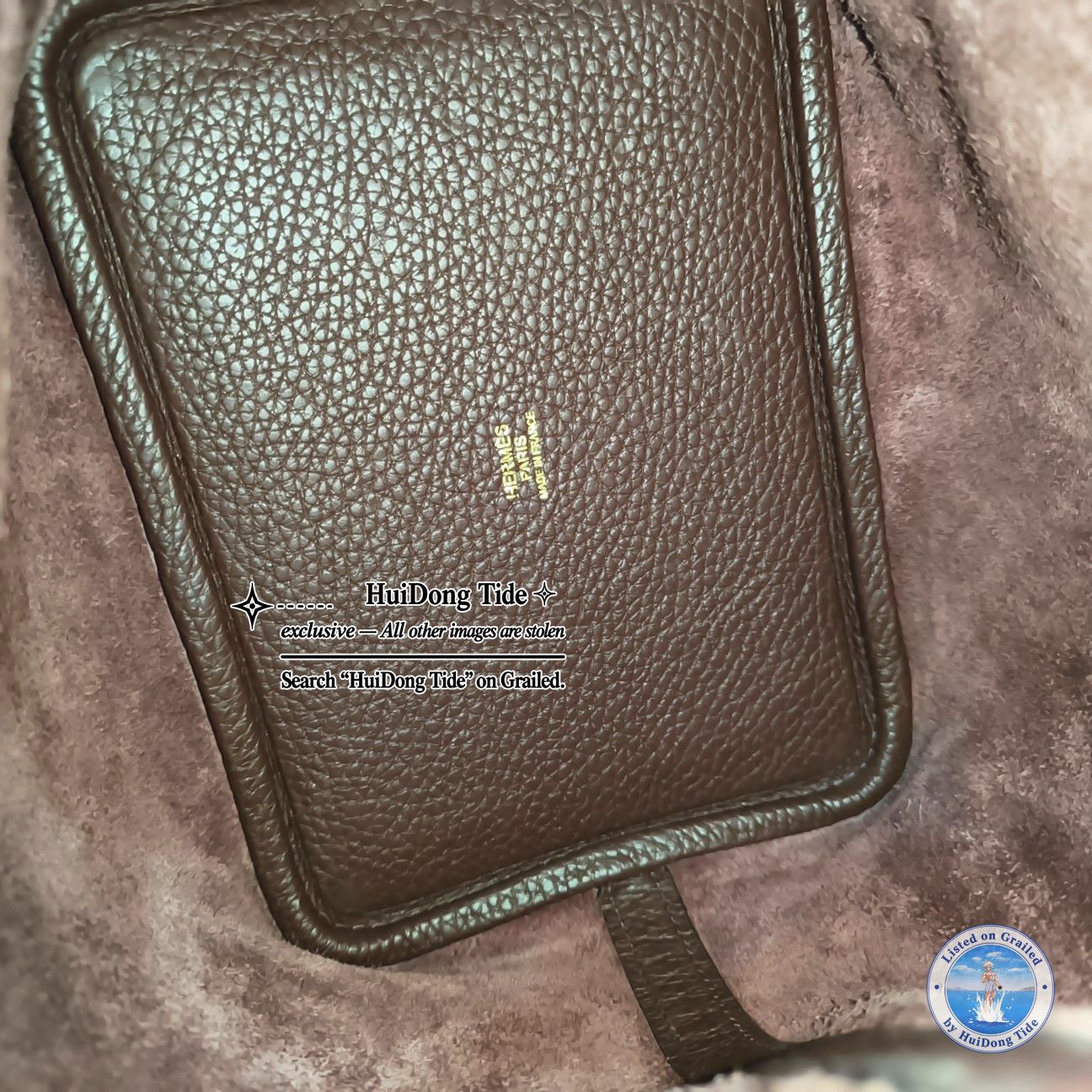 Hermes HERMÈS Picotin Lock Clemence Leather Handle Bag Size ONE SIZE - 13 Thumbnail