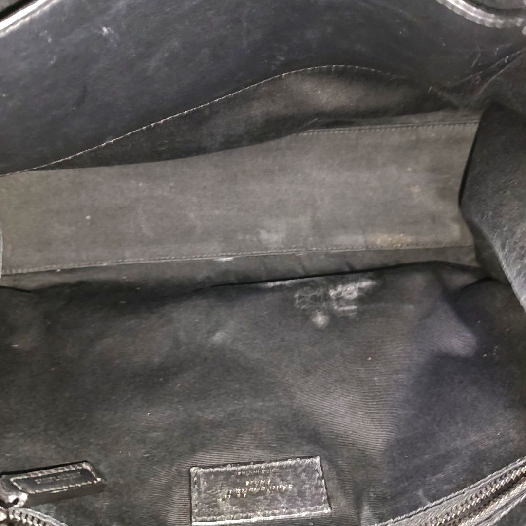 Saint Laurent Paris Saint Laurent Niki Crocodile Embossed Leather Shoulder Bag Size ONE SIZE - 6 Thumbnail