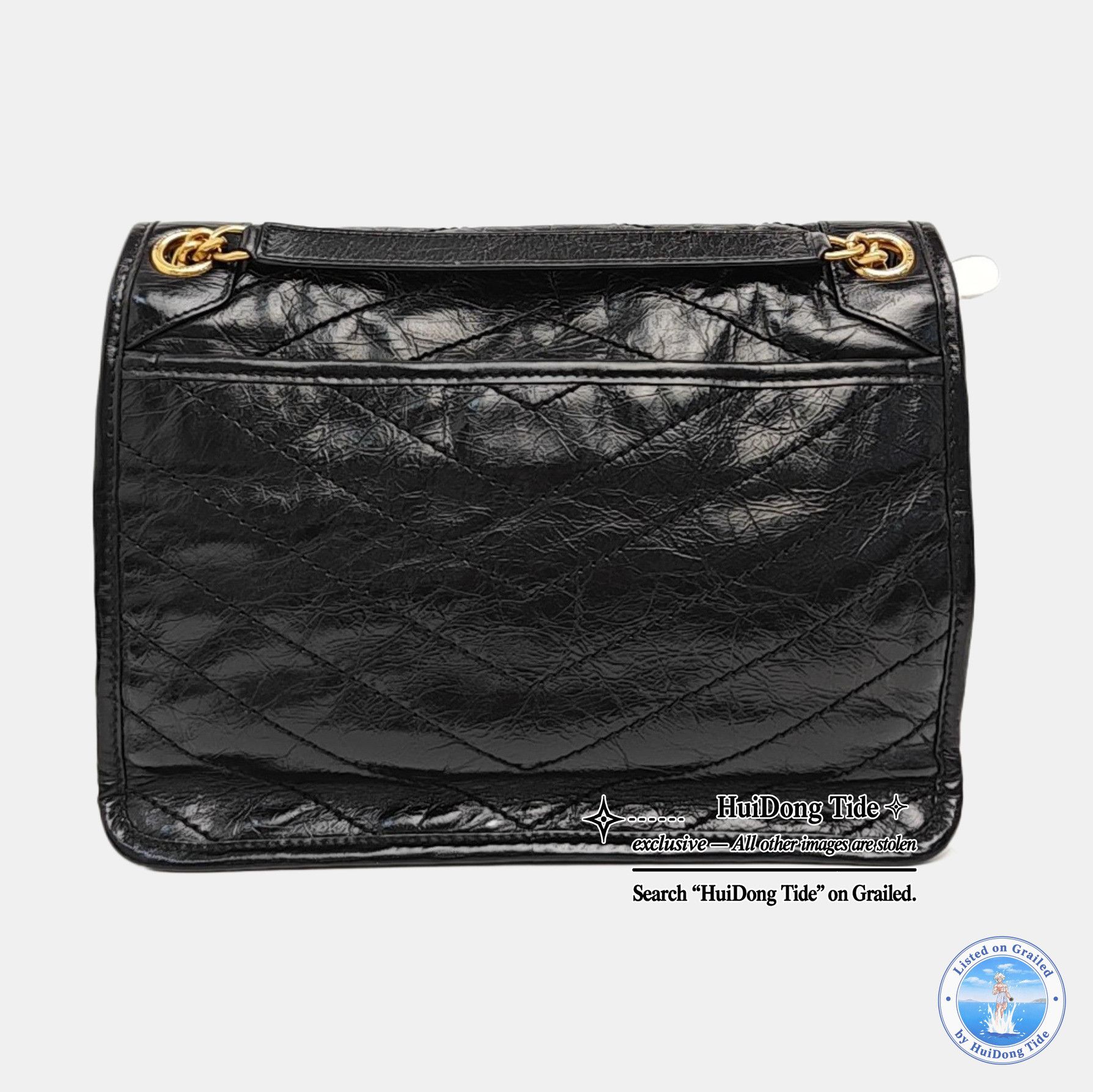 Saint Laurent Paris Saint Laurent Niki Quilted Leather Shoulder Bag Size ONE SIZE - 5 Thumbnail