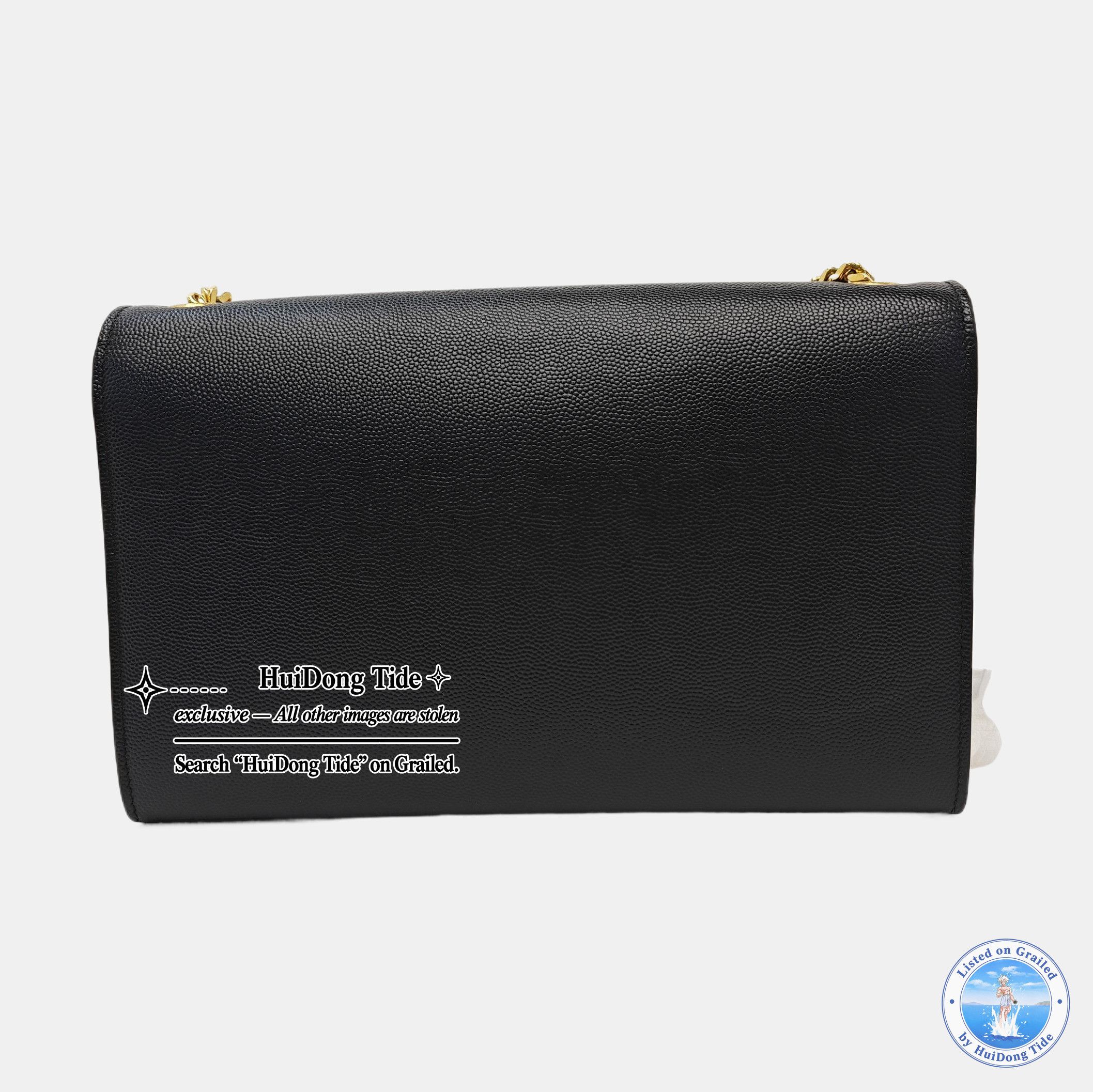 Saint Laurent Paris Saint Laurent Kate Medium Grained Leather Chain Bag Size ONE SIZE - 4 Thumbnail