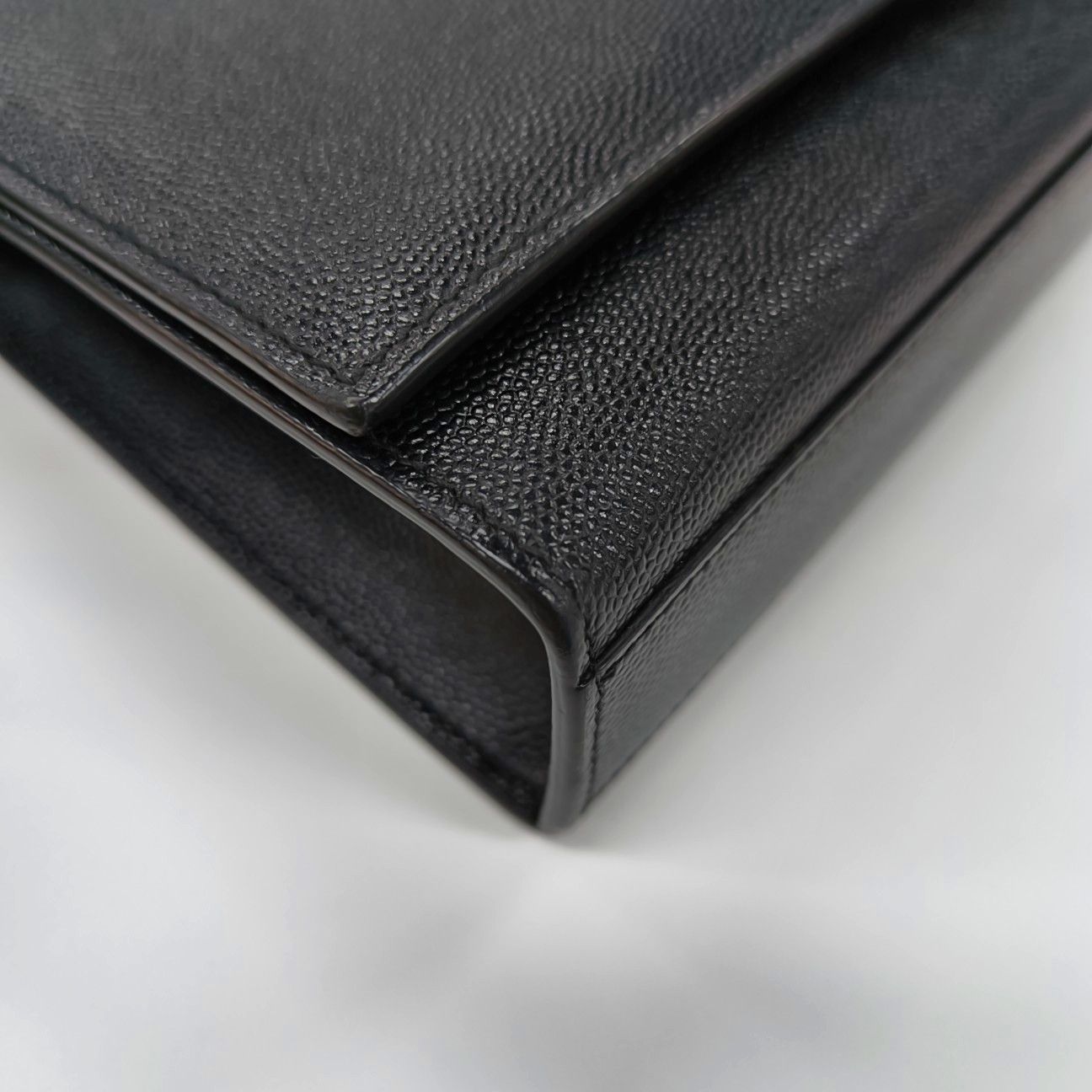 Saint Laurent Paris Saint Laurent Kate Medium Grained Leather Chain Bag Size ONE SIZE - 9 Thumbnail