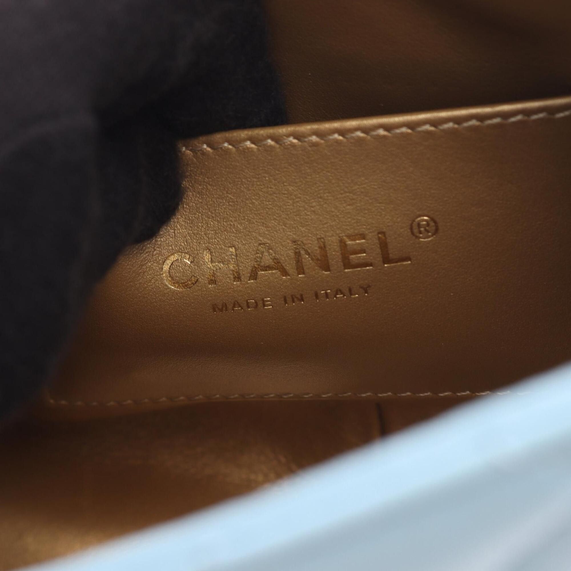 Chanel Chanel Matelassé Small Hobo Bag, Shoulder Handbag, Lambskin Leather, Women's, Blue, AS3259 Size ONE SIZE - 4 Thumbnail