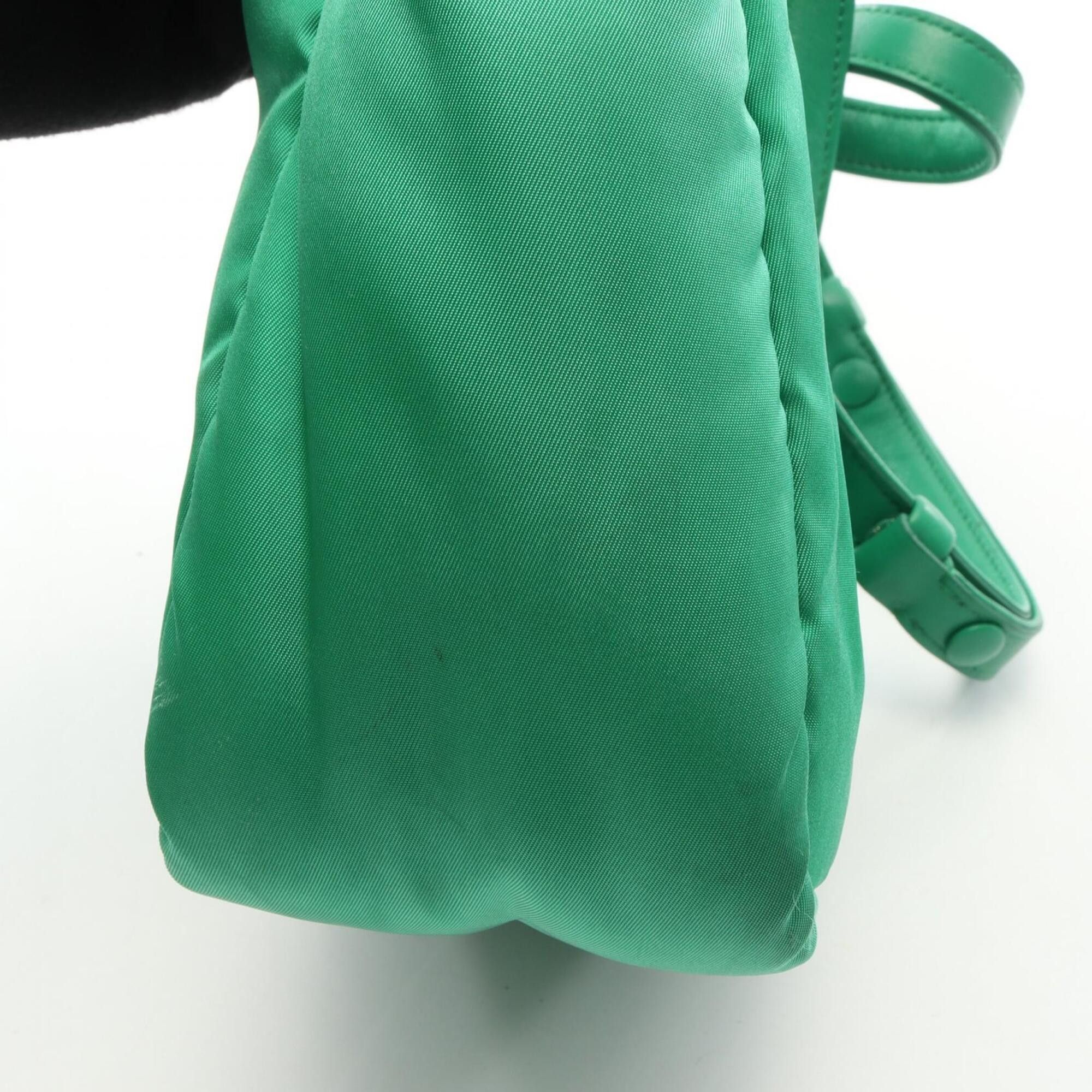 Prada Prada Padded 2-Way Handbag, Nylon, Women's, Green, 1BA359 Size ONE SIZE - 9 Thumbnail