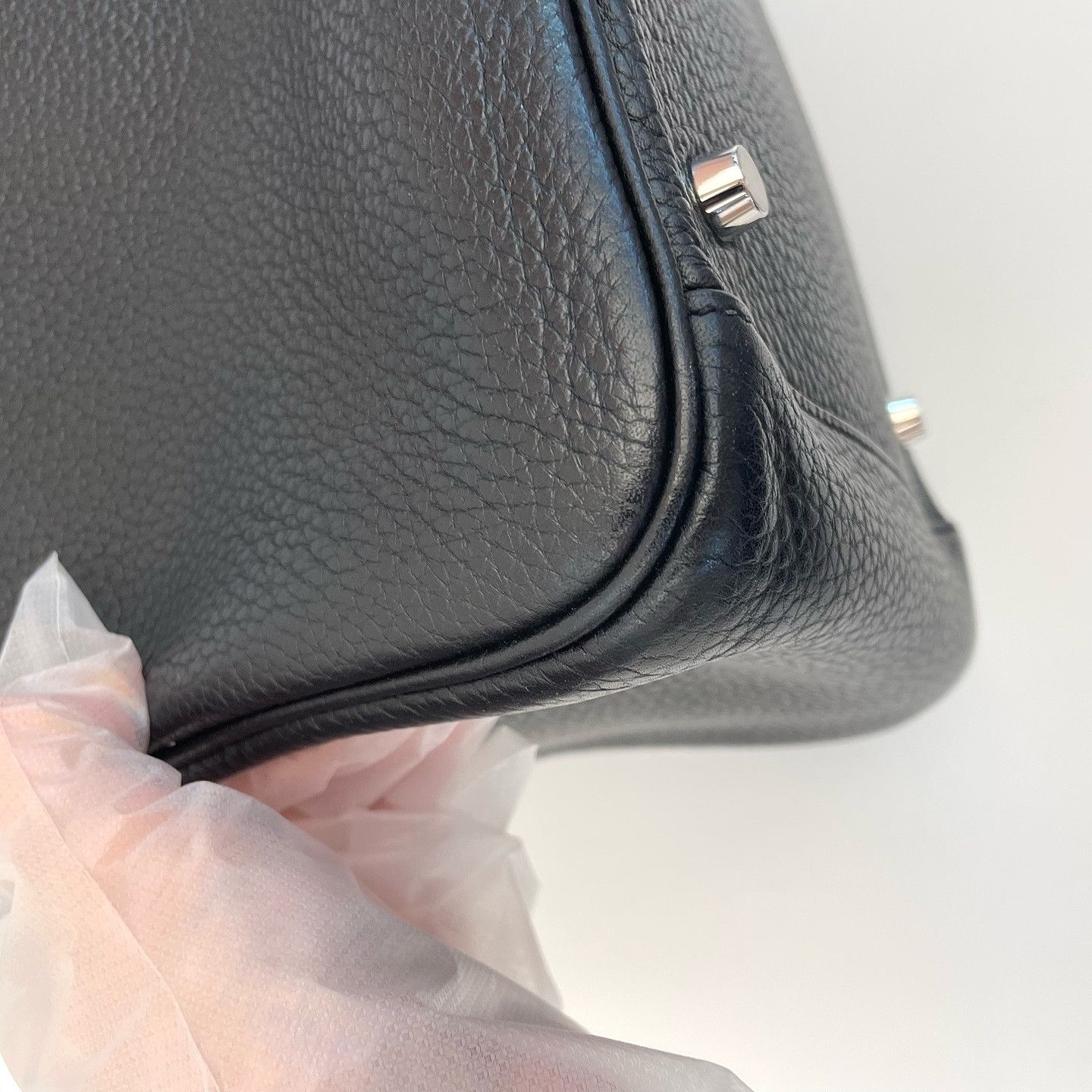 Hermes Hermès Lindy 34 Taurillon Clemence Leather Handle Bag Size ONE SIZE - 14 Thumbnail