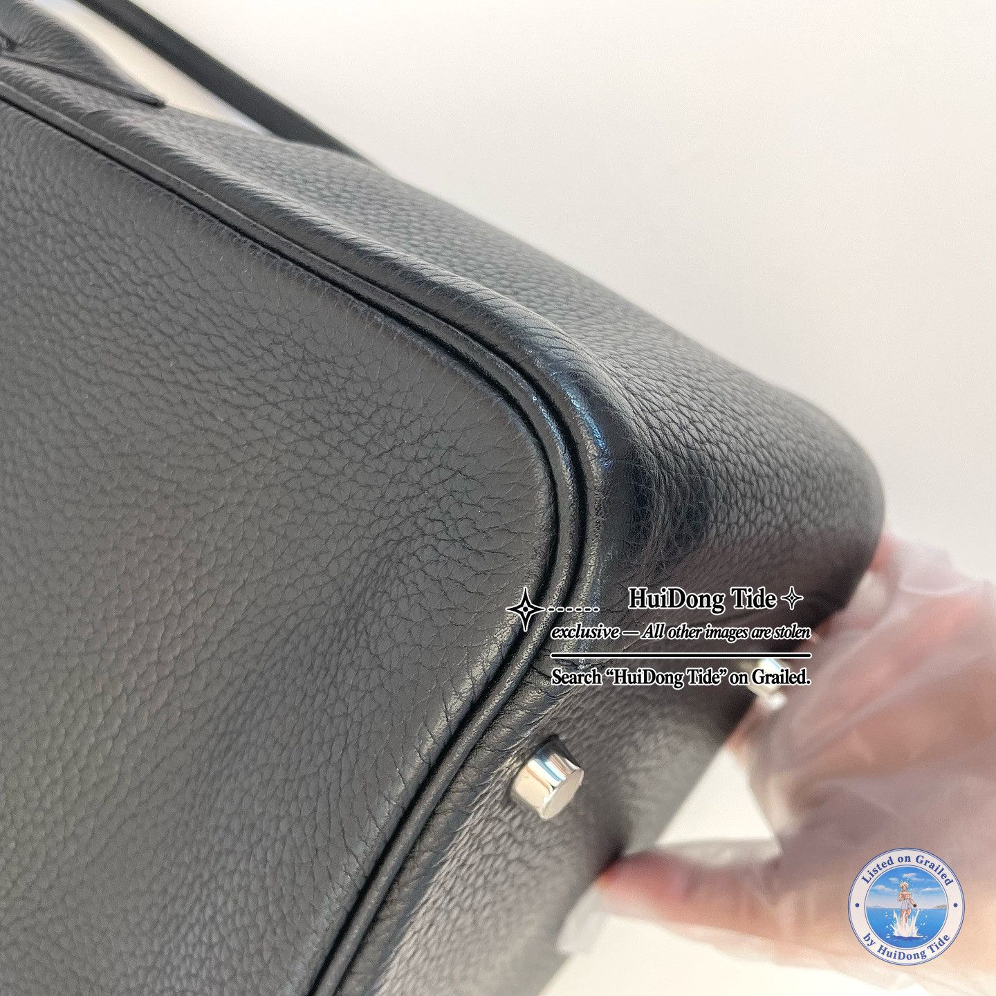 Hermes Hermès Lindy 34 Taurillon Clemence Leather Handle Bag Size ONE SIZE - 13 Thumbnail