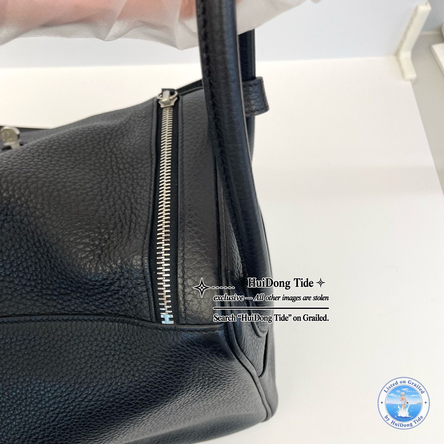 Hermes Hermès Lindy 34 Taurillon Clemence Leather Handle Bag Size ONE SIZE - 19 Thumbnail