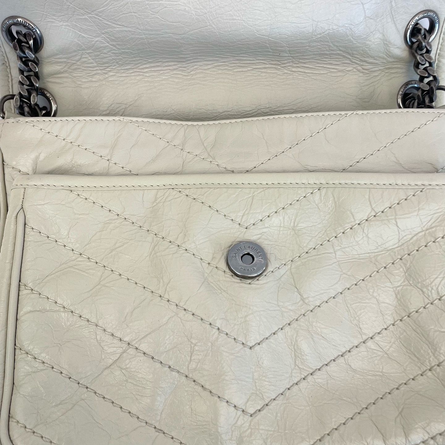 Saint Laurent Paris Saint Laurent Niki Quilted Leather Chain Bag Size ONE SIZE - 16 Thumbnail