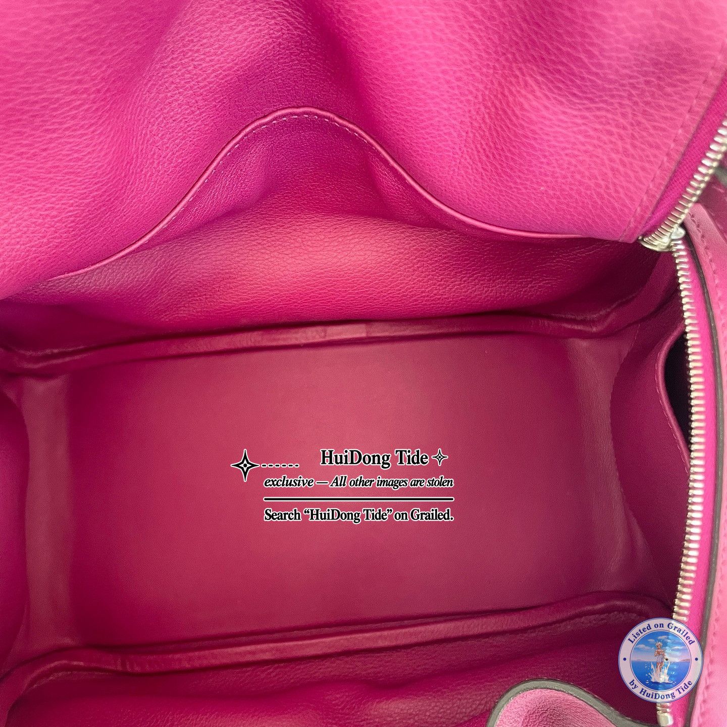 Hermes Hermès Lindy 26 Evercolor Leather Handbag Size 26 Size ONE SIZE - 5 Thumbnail