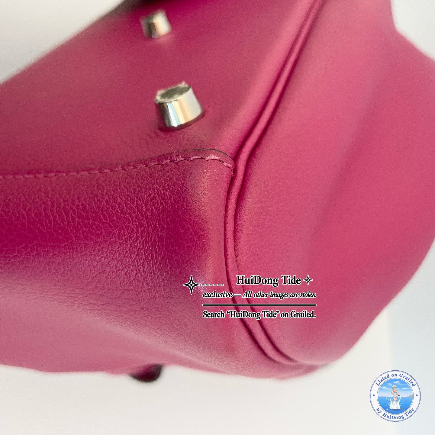 Hermes Hermès Lindy 26 Evercolor Leather Handbag Size 26 Size ONE SIZE - 14 Thumbnail