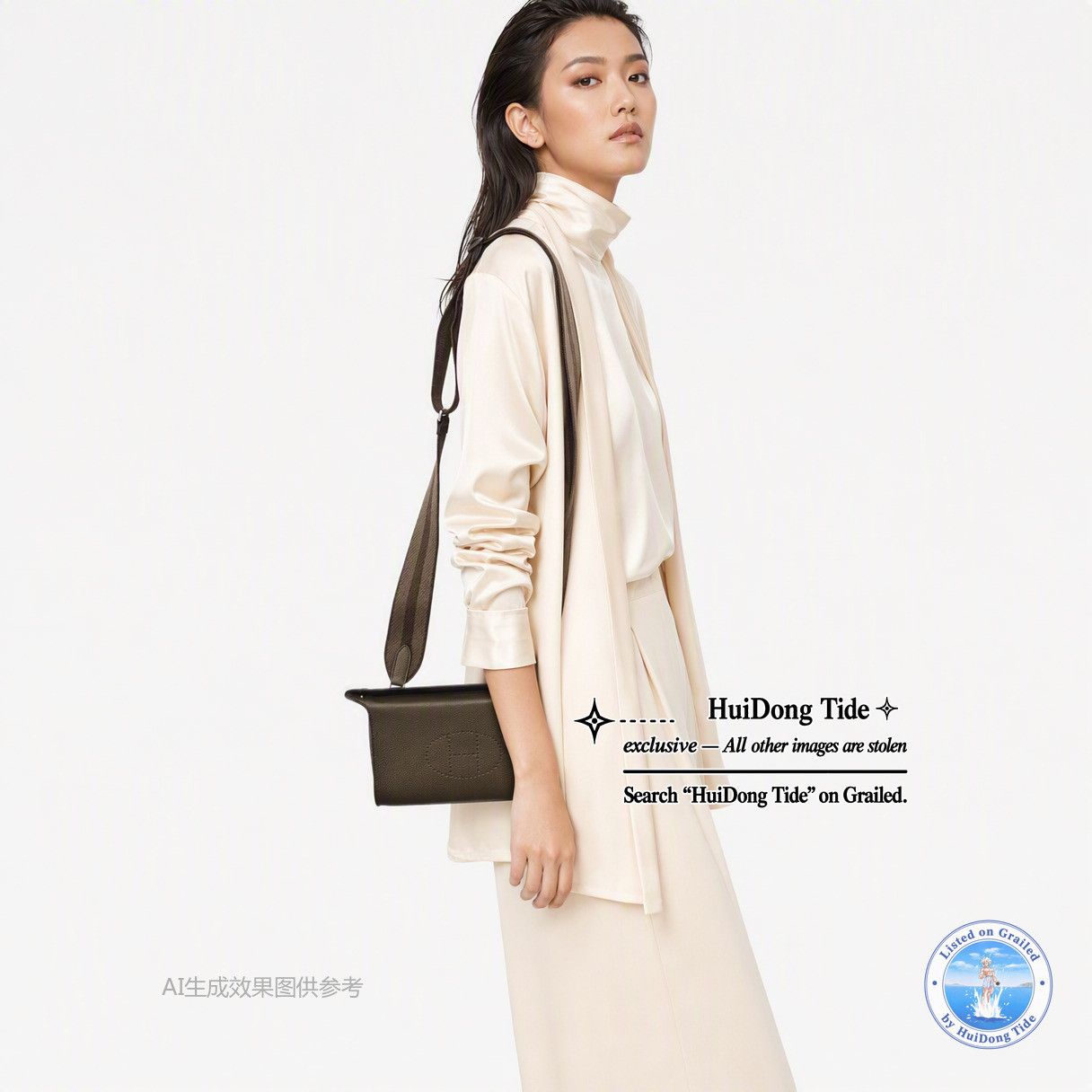 Hermes HERMÈS Videpoches Togo Leather Shoulder Bag Size ONE SIZE - 2 Thumbnail