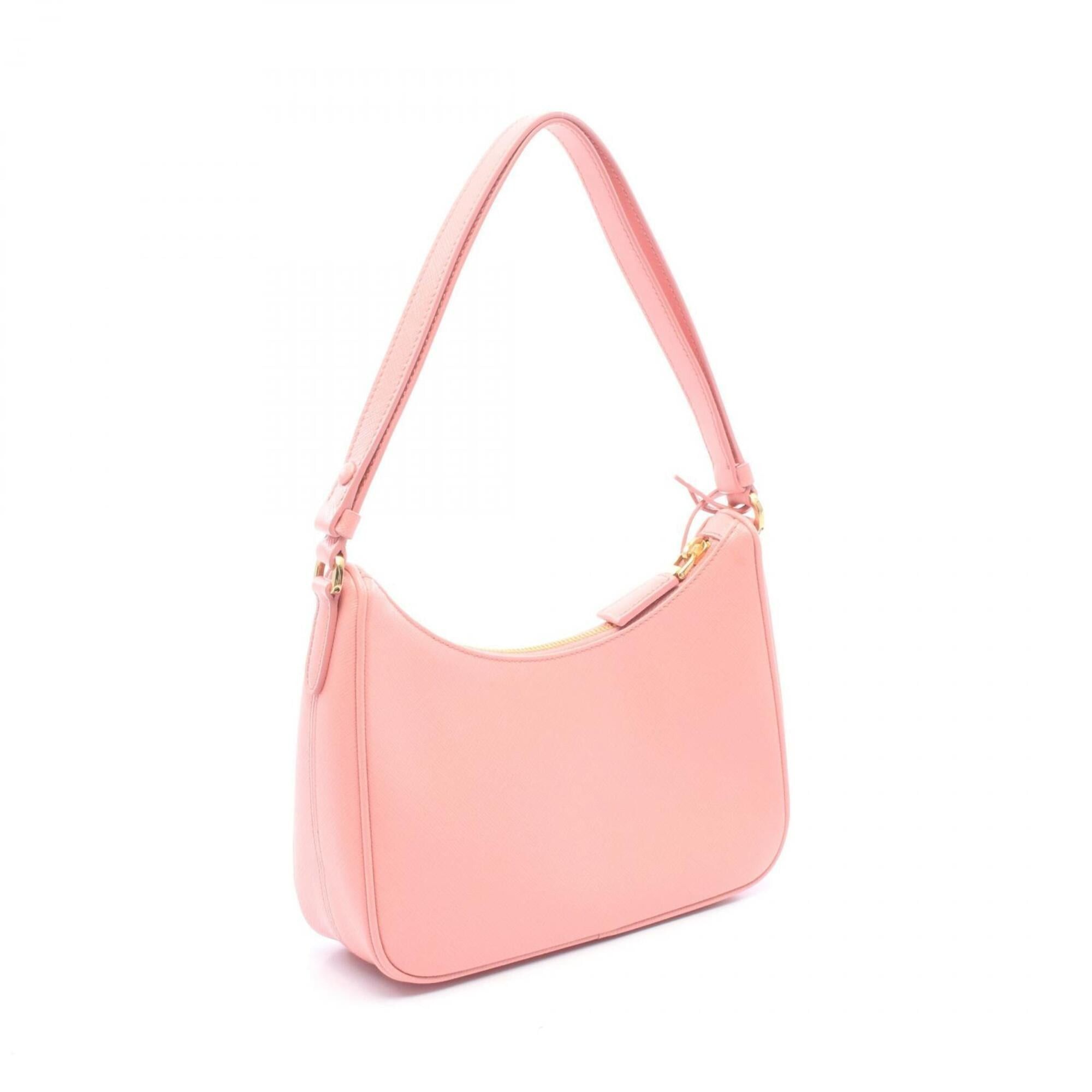 Prada Prada SAFFIANO LUX Shoulder Bag/Handbag, Saffiano Leather, Women's, Pink Size ONE SIZE - 2 Thumbnail