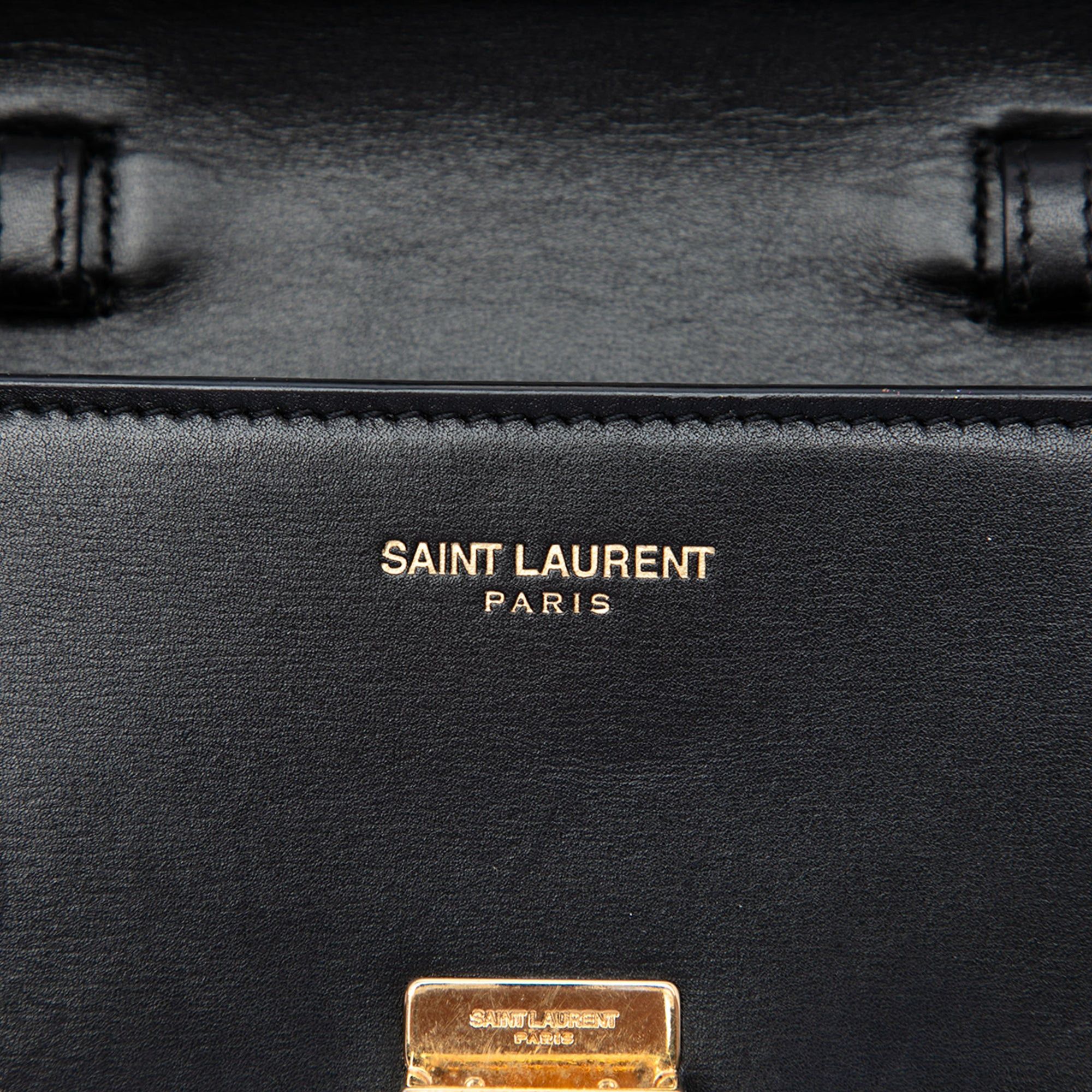 Saint Laurent Paris Smooth Calfskin High School Satchel Size ONE SIZE - 5 Thumbnail
