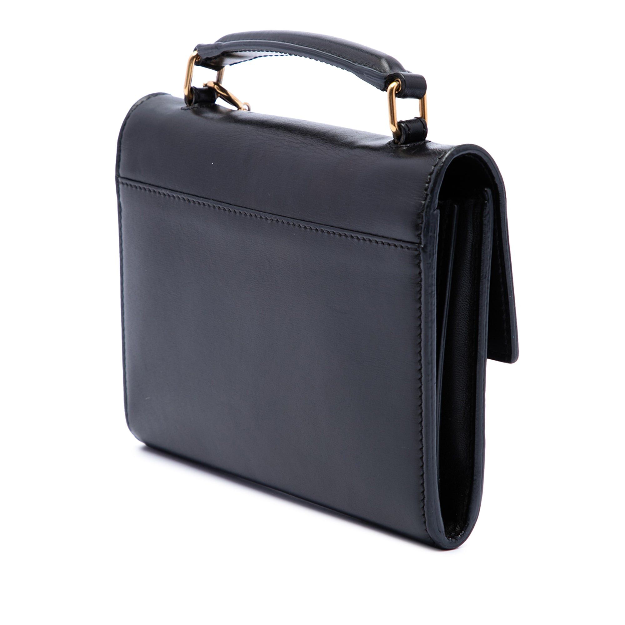 Saint Laurent Paris Smooth Calfskin High School Satchel Size ONE SIZE - 2 Thumbnail