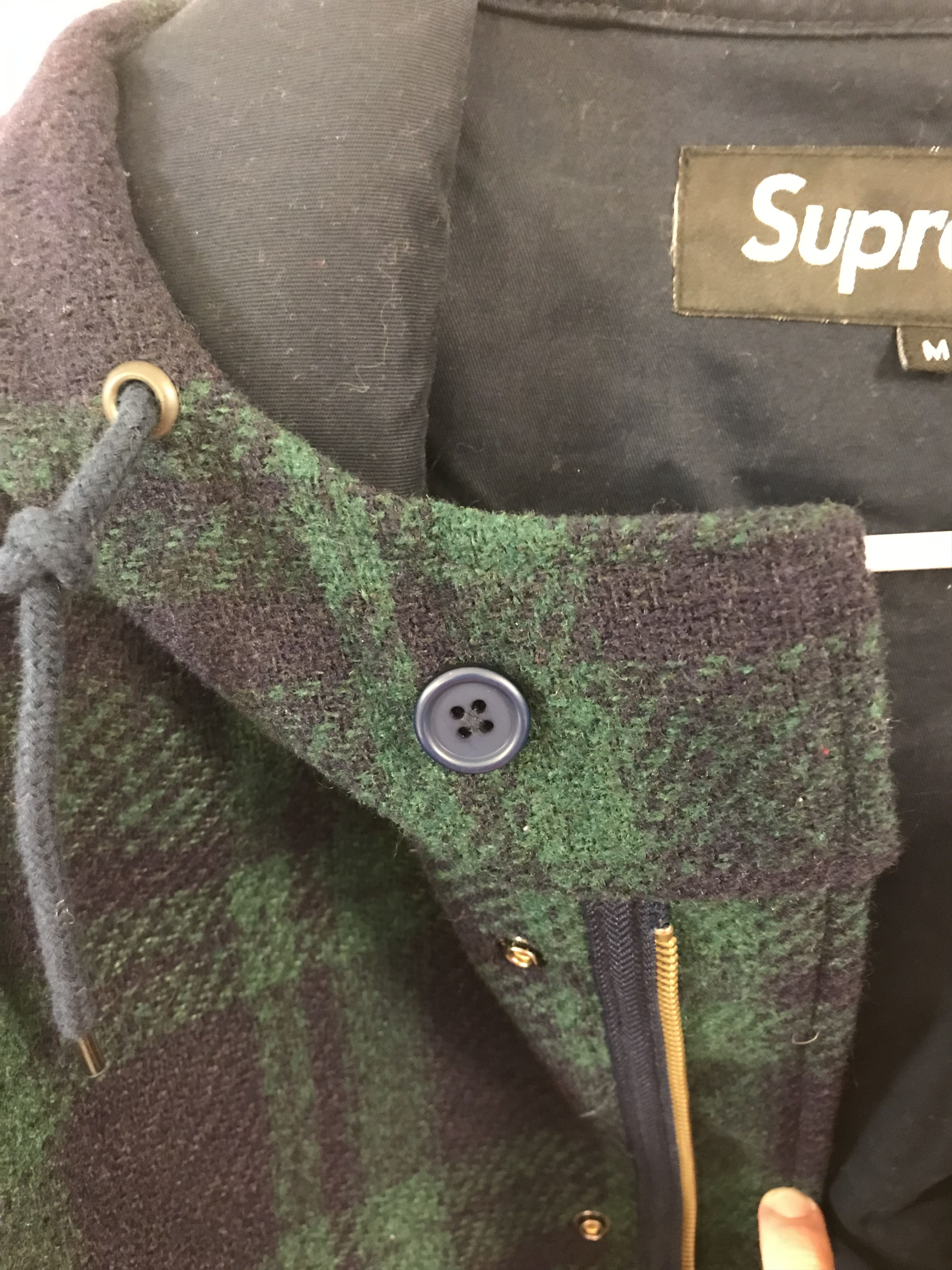 RARE Limited Edition Supreme X Harris Tweed Wool Fishtail Parka Parkas