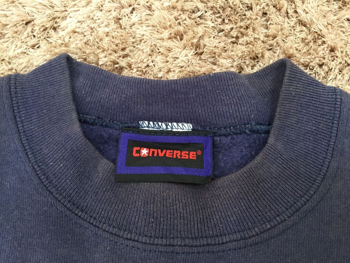 Converse Vintage 80s Converse Sport Spell Out Big Logo Sweatshirt Size US M / EU 48-50 / 2 - 2 Thumbnail