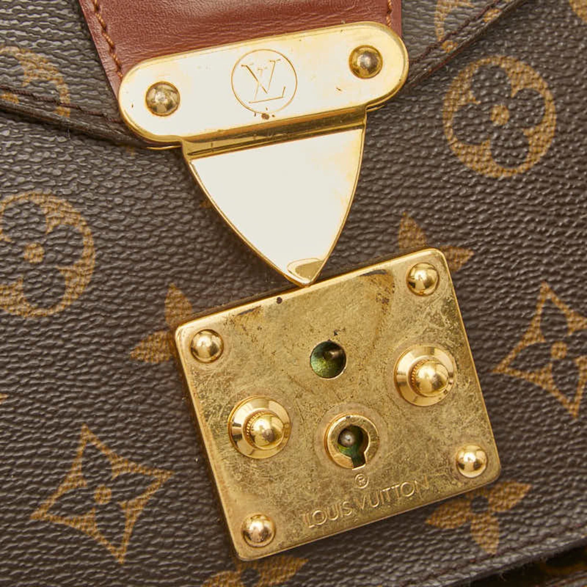 Louis Vuitton Louis Vuitton Monogram Monceau Handbag Shoulder Bag 2WAY M51185 Brown Leather Women's LOUIS VUITTON Size ONE SIZE - 5 Thumbnail