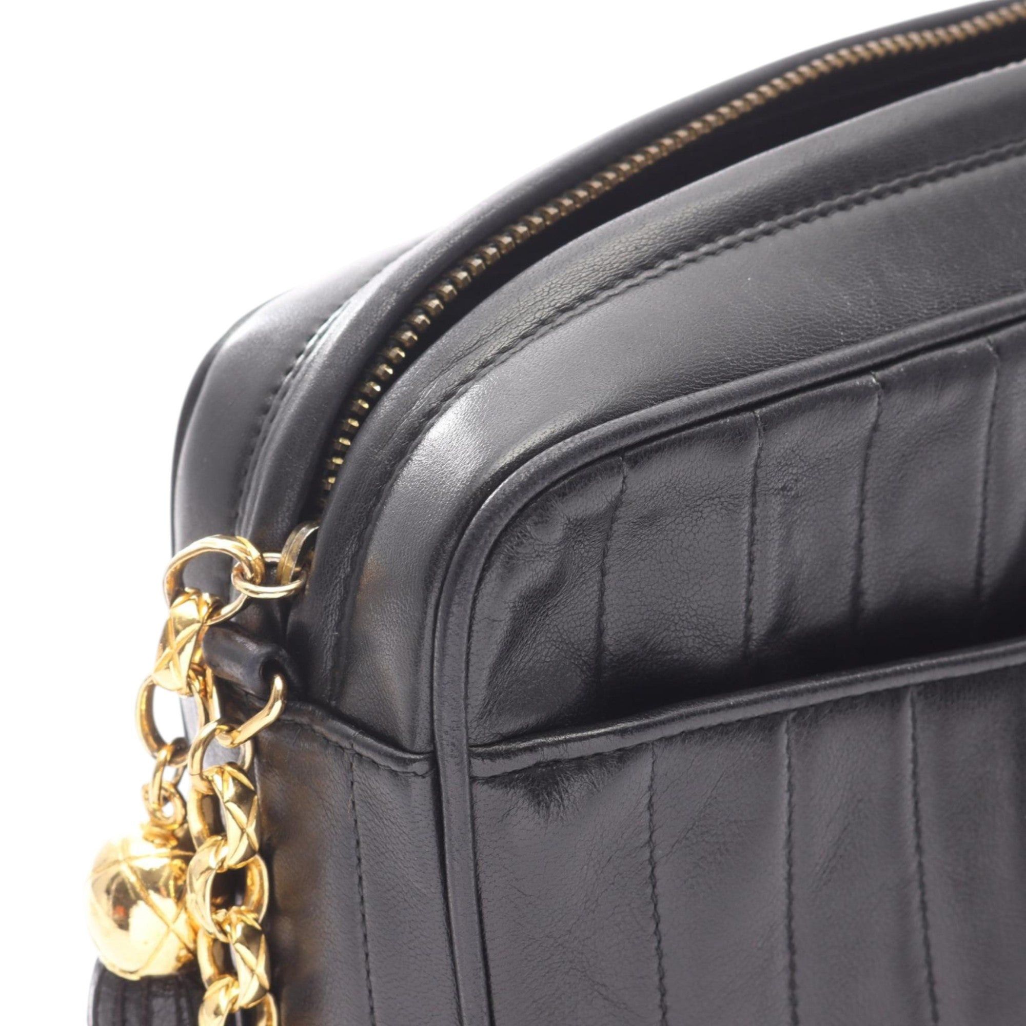 Chanel Mademoiselle Quilted Lambskin Tassel Camera Bag Size ONE SIZE - 6 Thumbnail