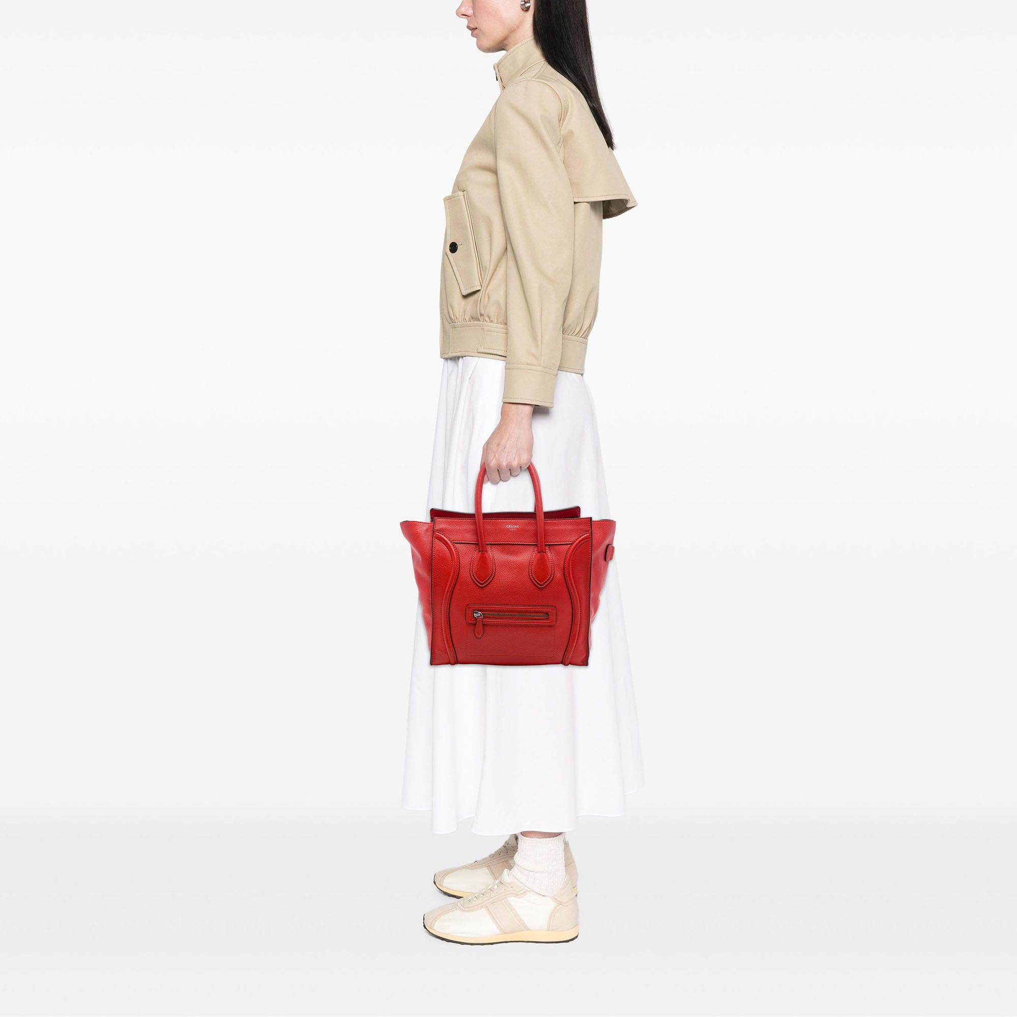 Celine Grained Calfskin Luggage Tote Size ONE SIZE - 6 Thumbnail