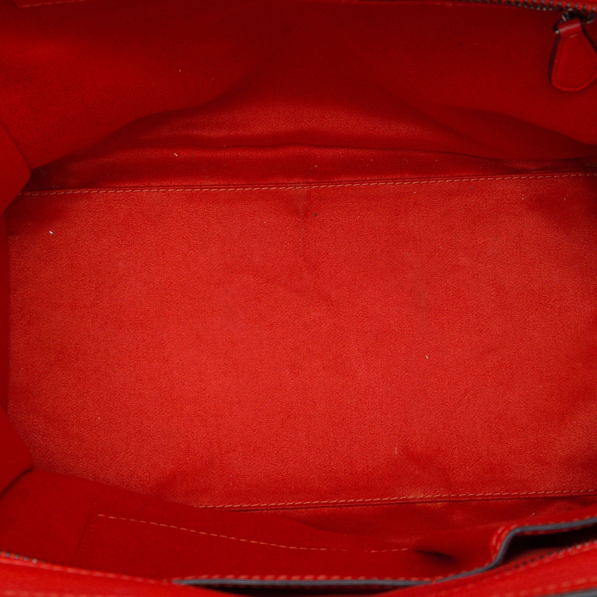 Celine Grained Calfskin Luggage Tote Size ONE SIZE - 4 Thumbnail