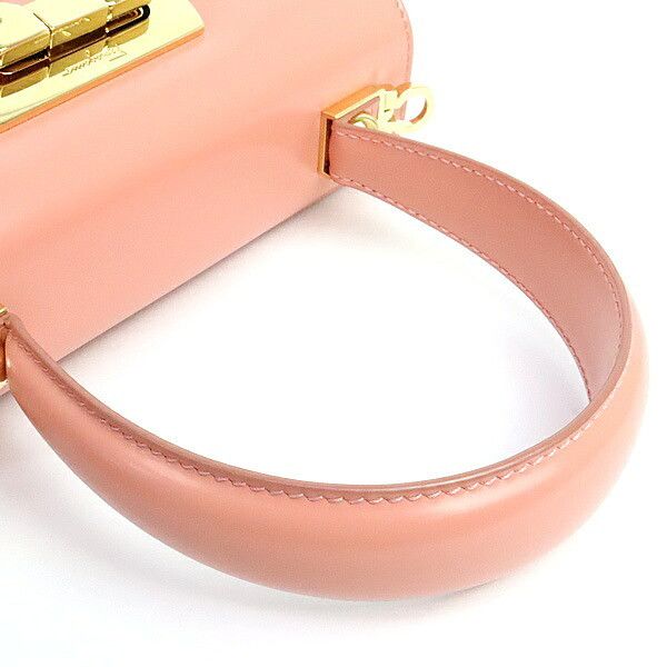 Salvatore Ferragamo Salvatore Ferragamo Gancini Calfskin Bag Pink Size ONE SIZE - 5 Thumbnail