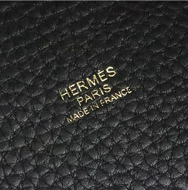Hermes HERMES Picotin Lock PM Taurillon Clemence 2020 Black Size ONE SIZE - 8 Thumbnail