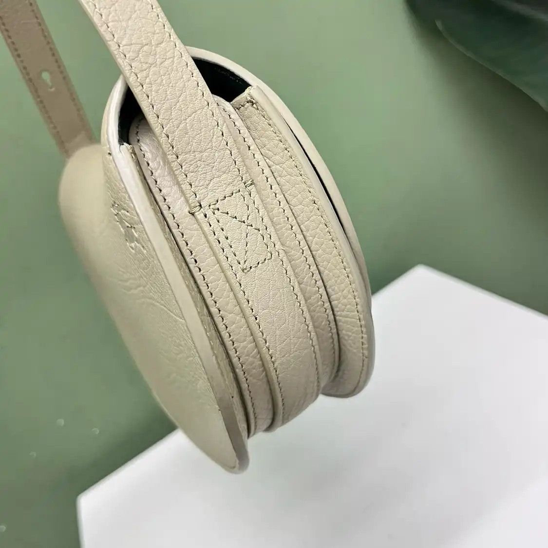 Burberry BURBERRY B Clip mini green cowhide leather crossbody bag Size ONE SIZE - 9 Thumbnail