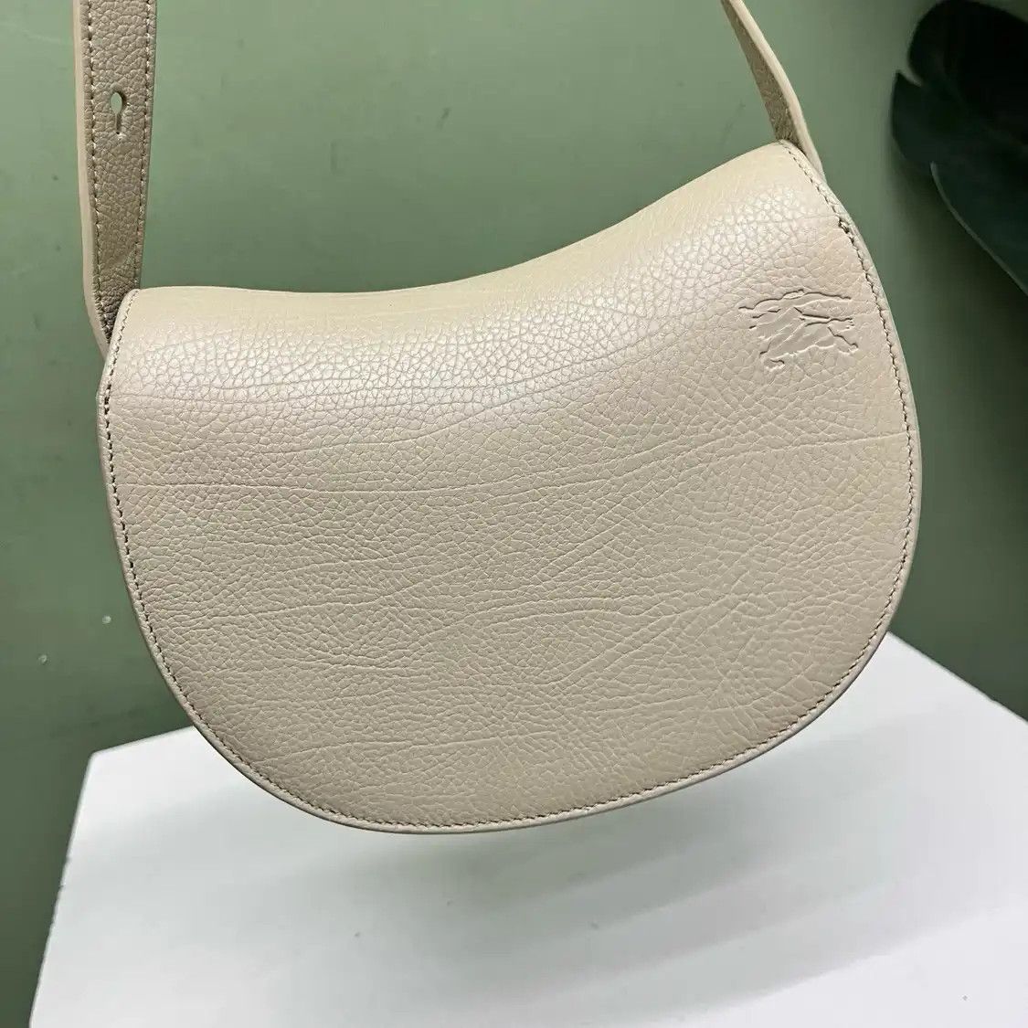 Burberry BURBERRY B Clip mini green cowhide leather crossbody bag Size ONE SIZE - 6 Thumbnail