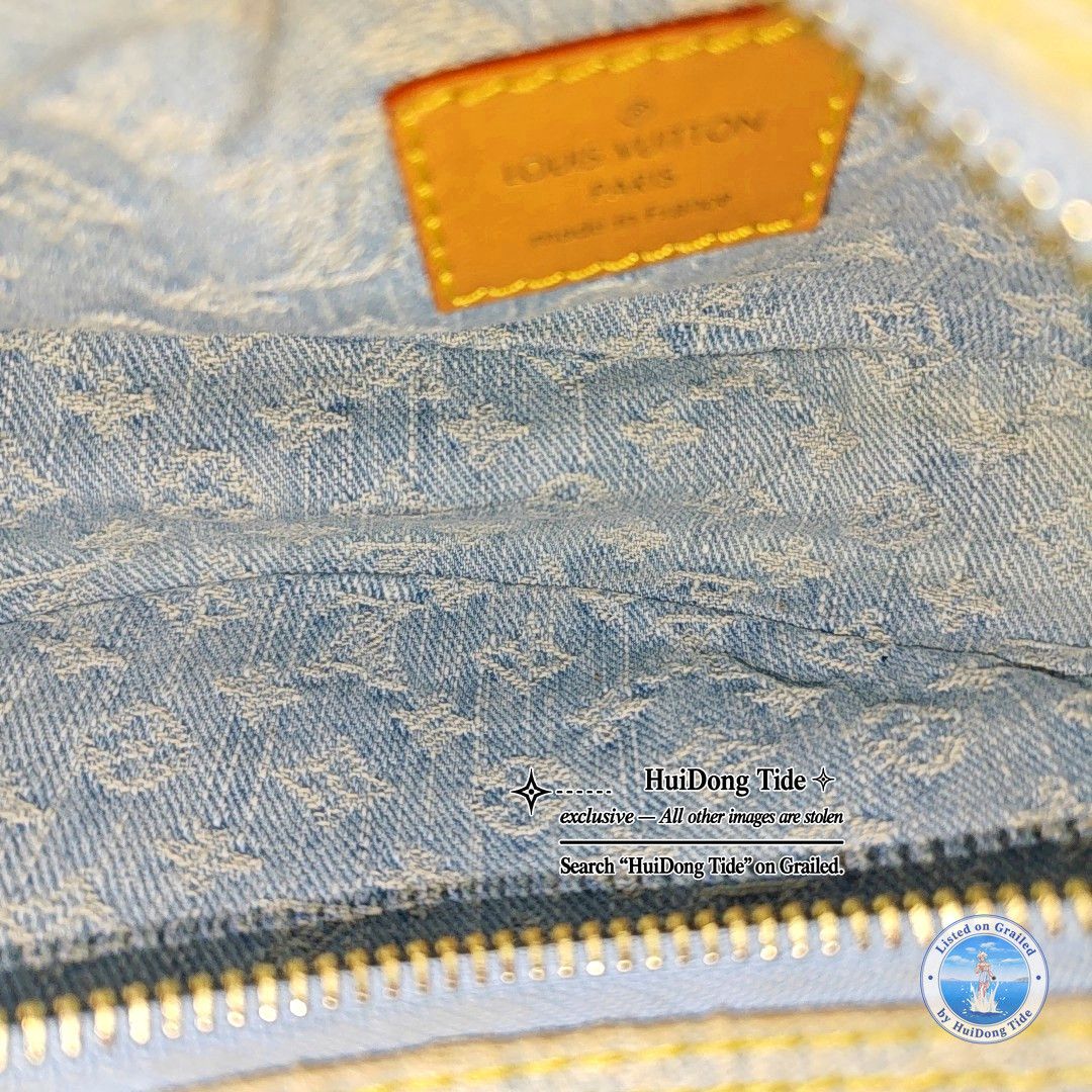 Louis Vuitton Louis Vuitton Loop Denim Monogram Shoulder Bag Size ONE SIZE - 7 Thumbnail