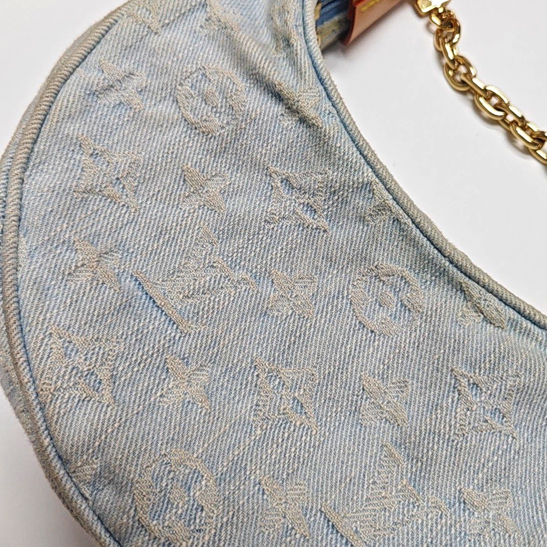 Louis Vuitton Louis Vuitton Loop Denim Monogram Shoulder Bag Size ONE SIZE - 14 Thumbnail