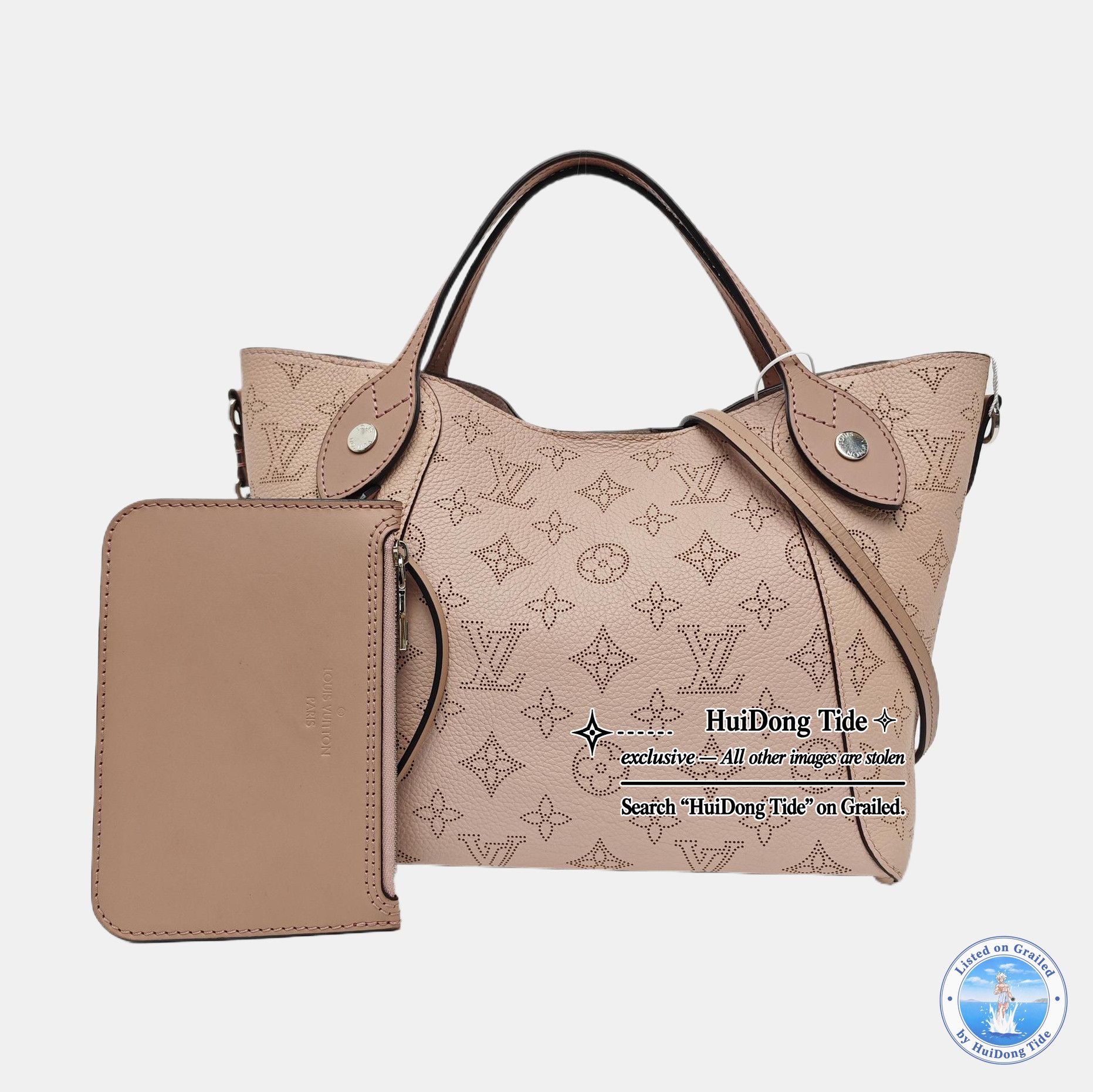 Louis Vuitton Louis Vuitton Hina PM Perforated Leather Bag Size ONE SIZE - 7 Thumbnail