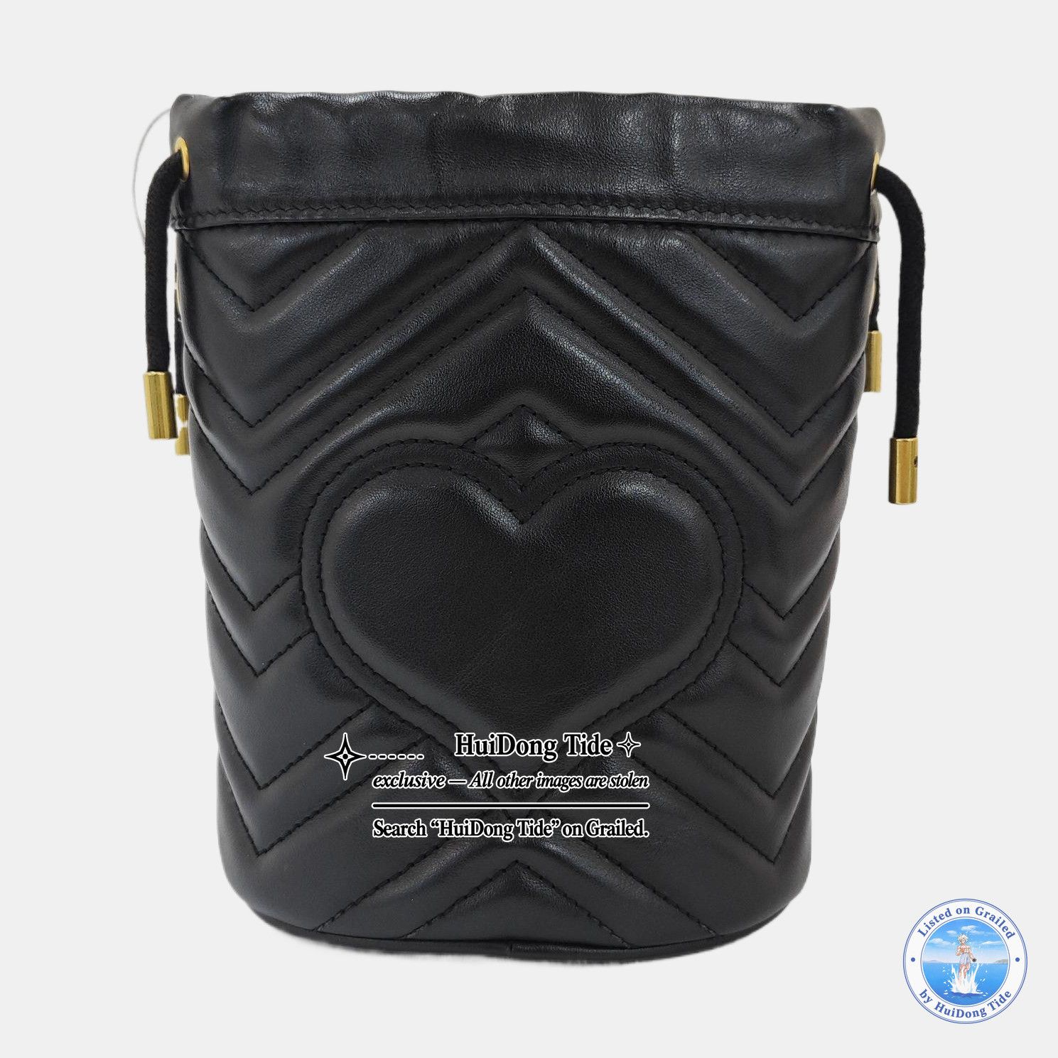 Gucci Gucci GG Marmont Quilted Bucket Bag Size ONE SIZE Size ONE SIZE - 4 Thumbnail