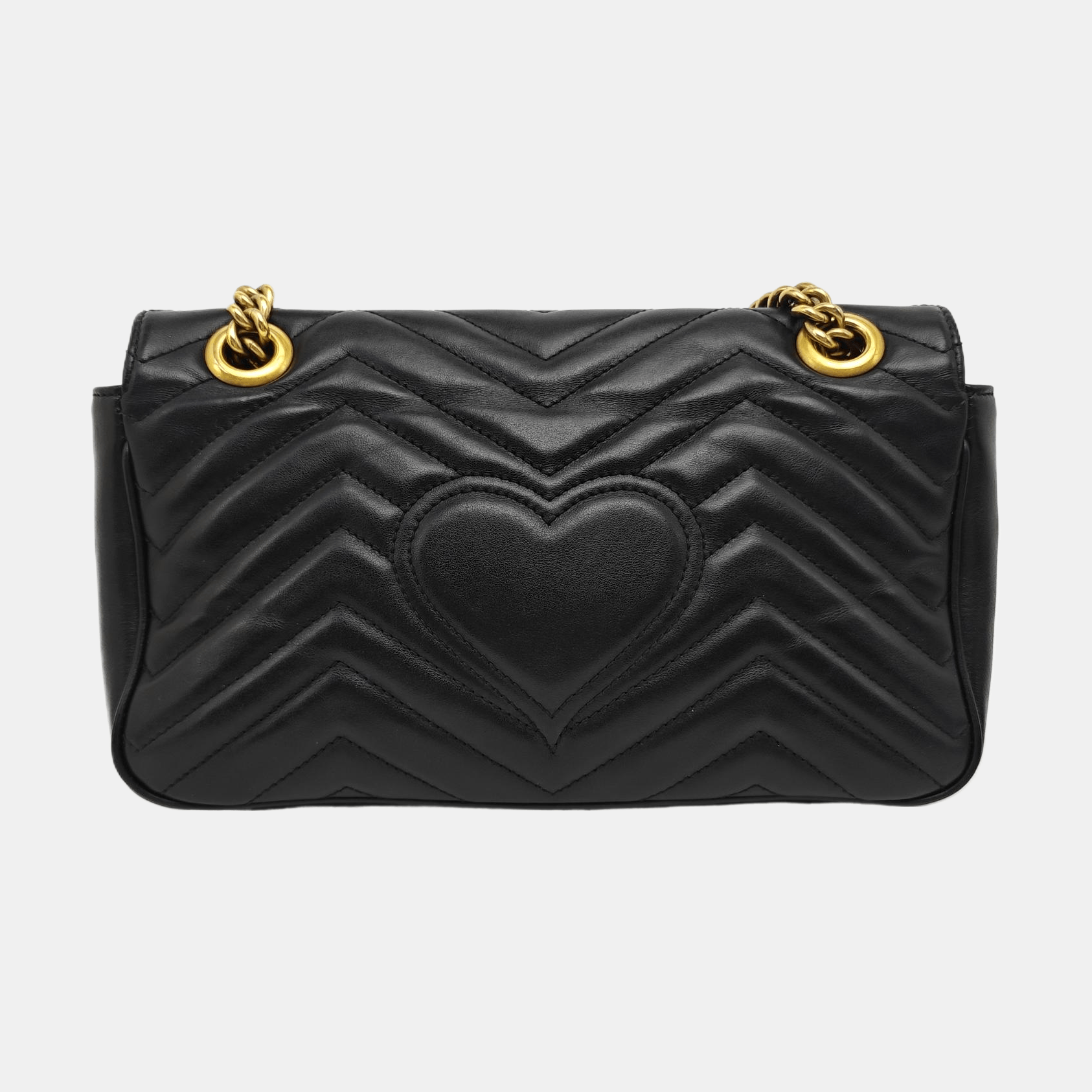 Gucci Gucci GG Marmont Leather Quilted Shoulder Bag Size OS Size ONE SIZE - 5 Thumbnail