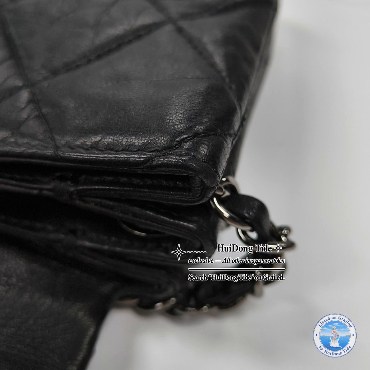 Chanel Chanel Classic Flap Quilted Lambskin Shoulder Bag ONE SIZE Size ONE SIZE - 9 Thumbnail