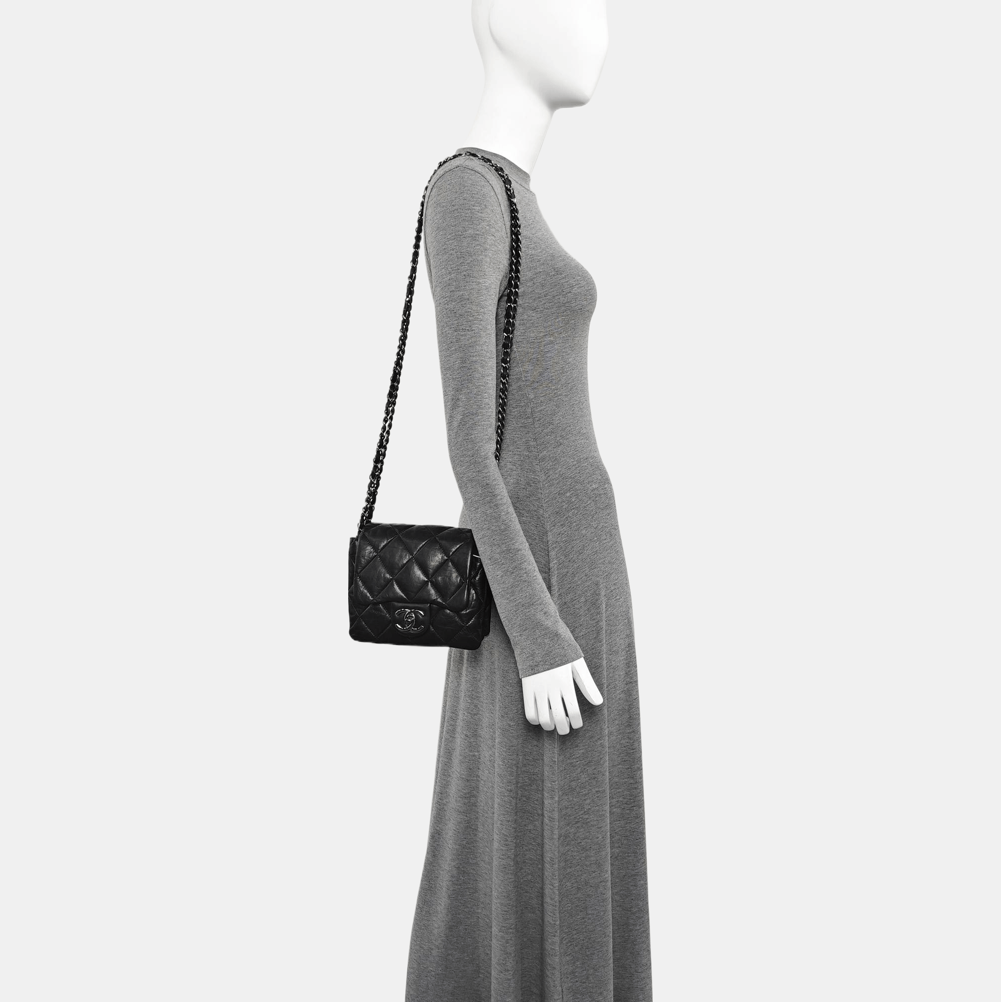 Chanel Chanel Classic Flap Quilted Lambskin Shoulder Bag ONE SIZE Size ONE SIZE - 2 Thumbnail
