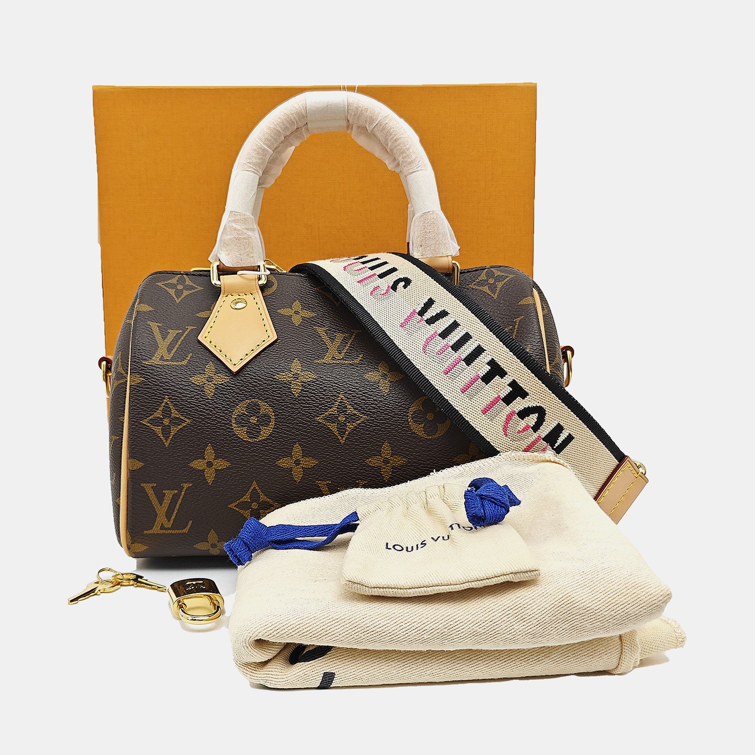 Louis Vuitton Louis Vuitton Monogram Speedy 20 Handle Bag Size OS Size ONE SIZE - 8 Thumbnail