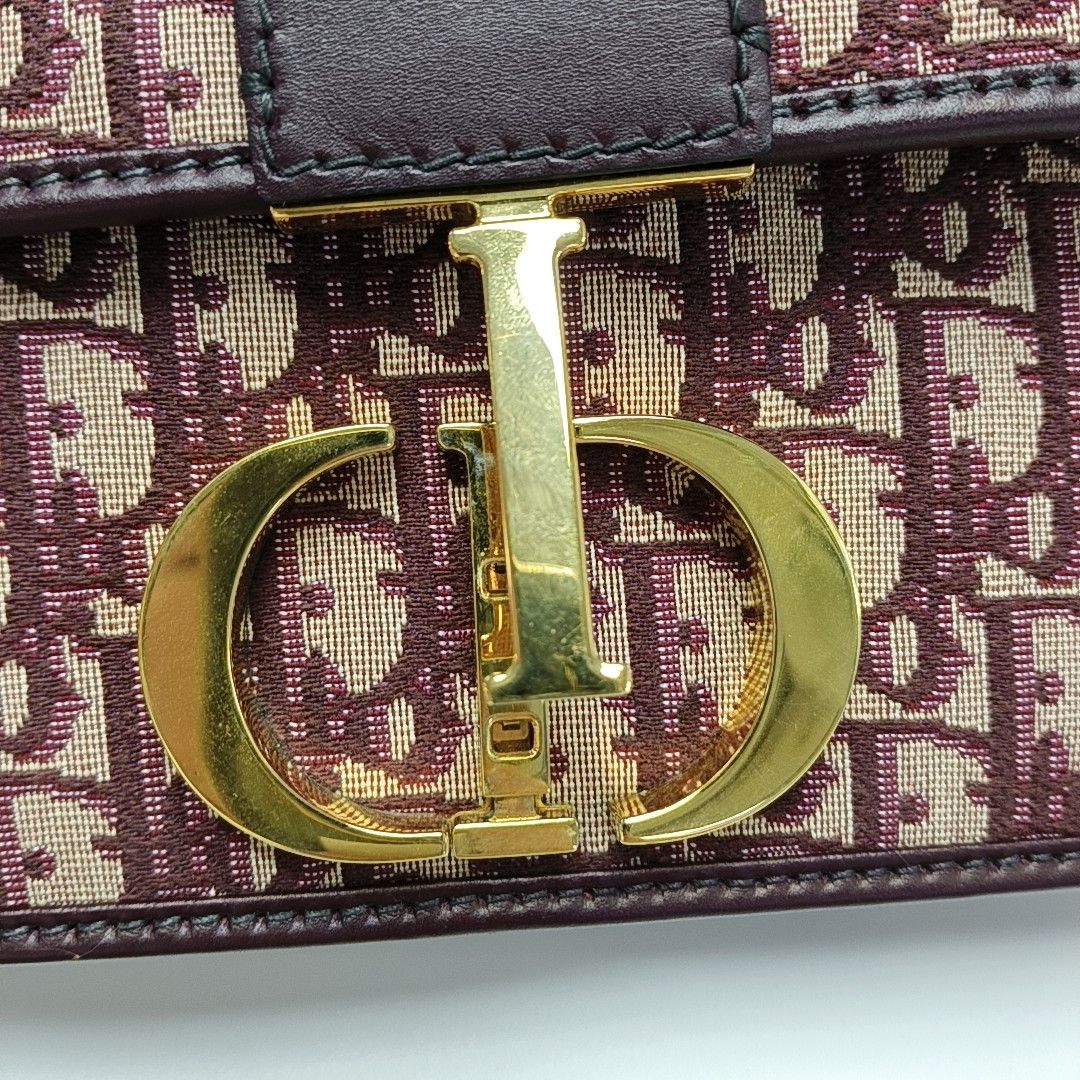 Dior Dior 30 Montaigne Oblique Canvas Shoulder Bag ONE SIZE Size ONE SIZE - 9 Thumbnail