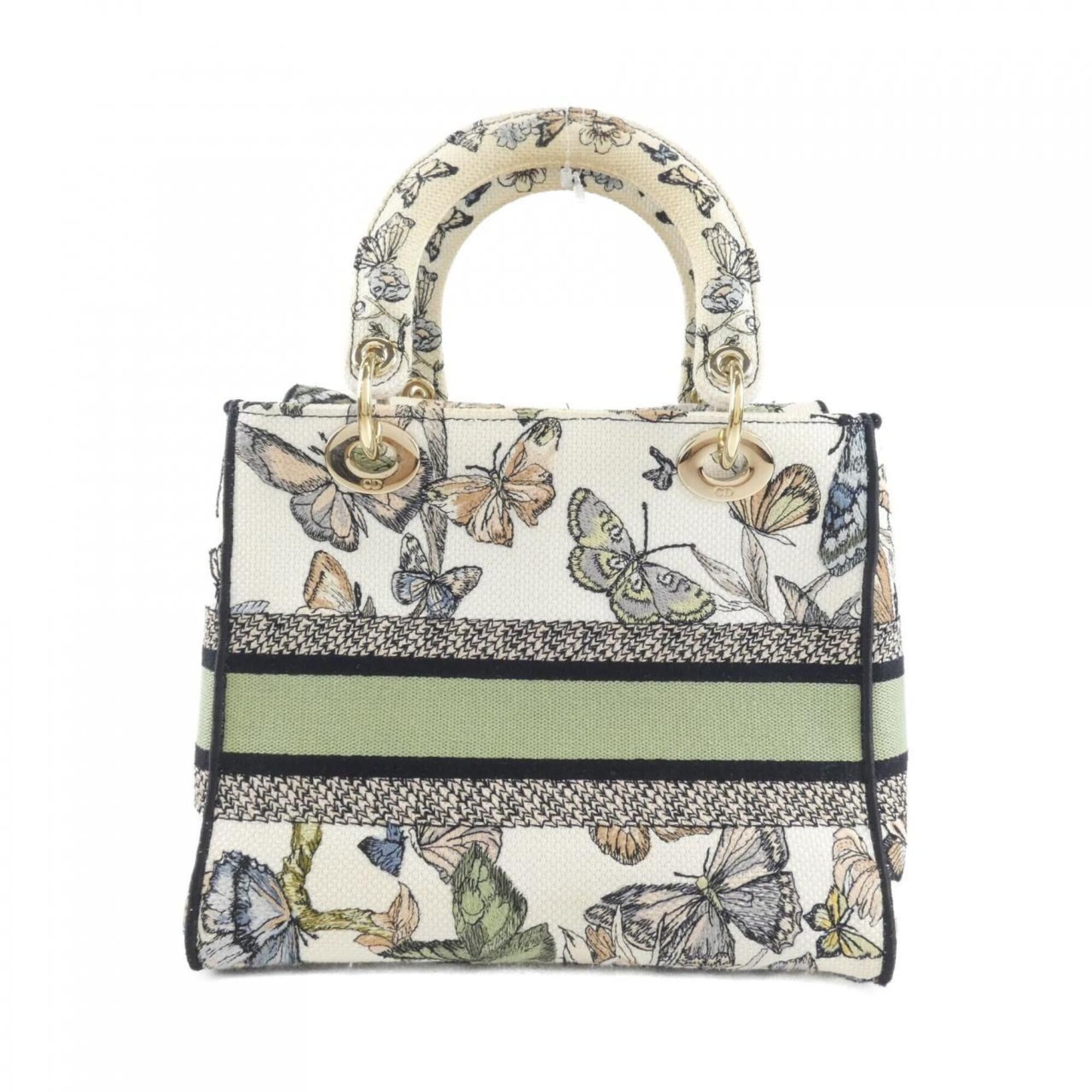 Dior Christian Dior TOILE DE JOUY MEXICO Lady D-Lite Medium Handbag M0565OESR Size ONE SIZE - 2 Thumbnail