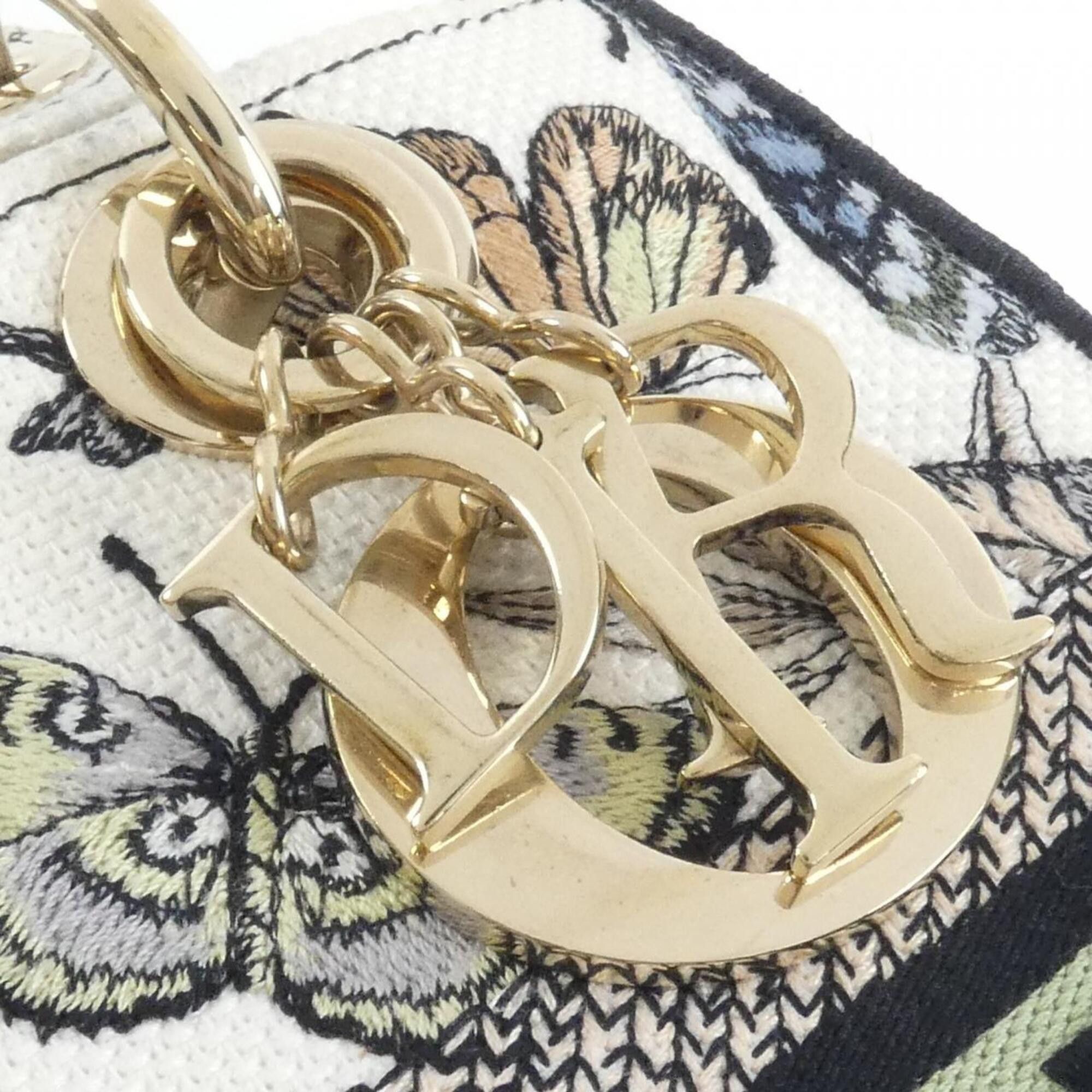 Dior Christian Dior TOILE DE JOUY MEXICO Lady D-Lite Medium Handbag M0565OESR Size ONE SIZE - 6 Thumbnail