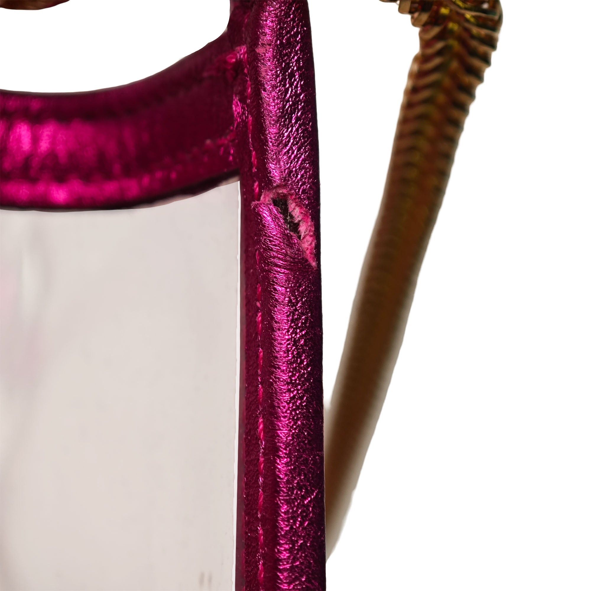Saint Laurent Paris Metallic Leather Trimmed PVC Betty Crossbody Size ONE SIZE - 6 Thumbnail