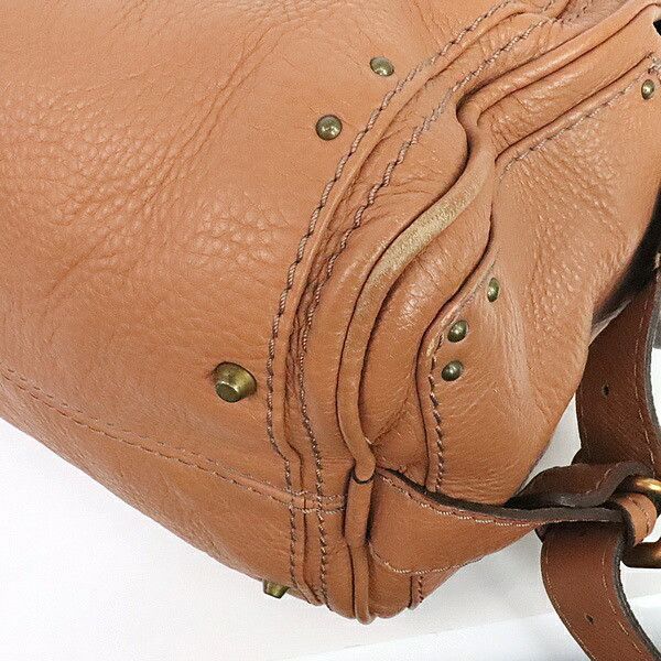 Chloe Chloe Paddington Leather Brown G-Hardware Handbag Size ONE SIZE - 5 Thumbnail