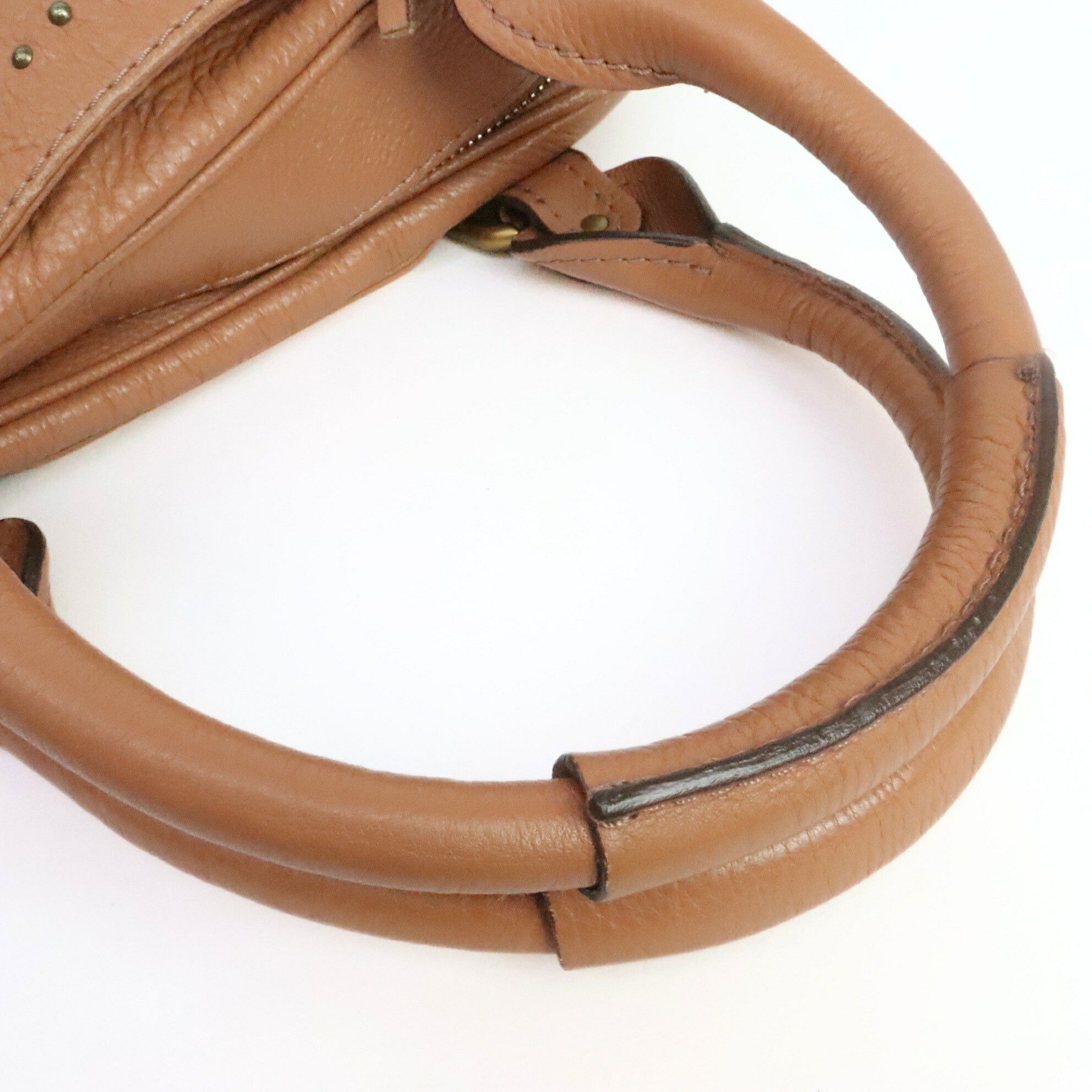 Chloe Chloe Paddington Leather Brown G-Hardware Handbag Size ONE SIZE - 3 Thumbnail