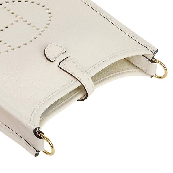 Hermes HERMES Evelyne TPM Taurillon Clemence Bag Nata Size ONE SIZE - 5 Thumbnail